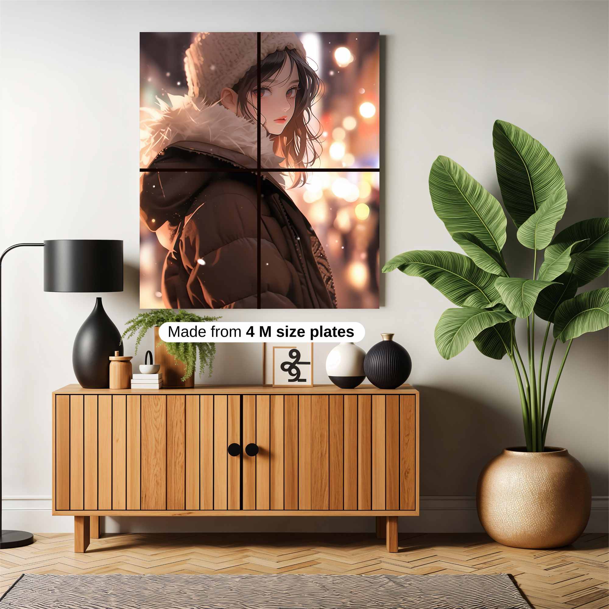 Winter Whimsy Safe Wall Magnetic / M