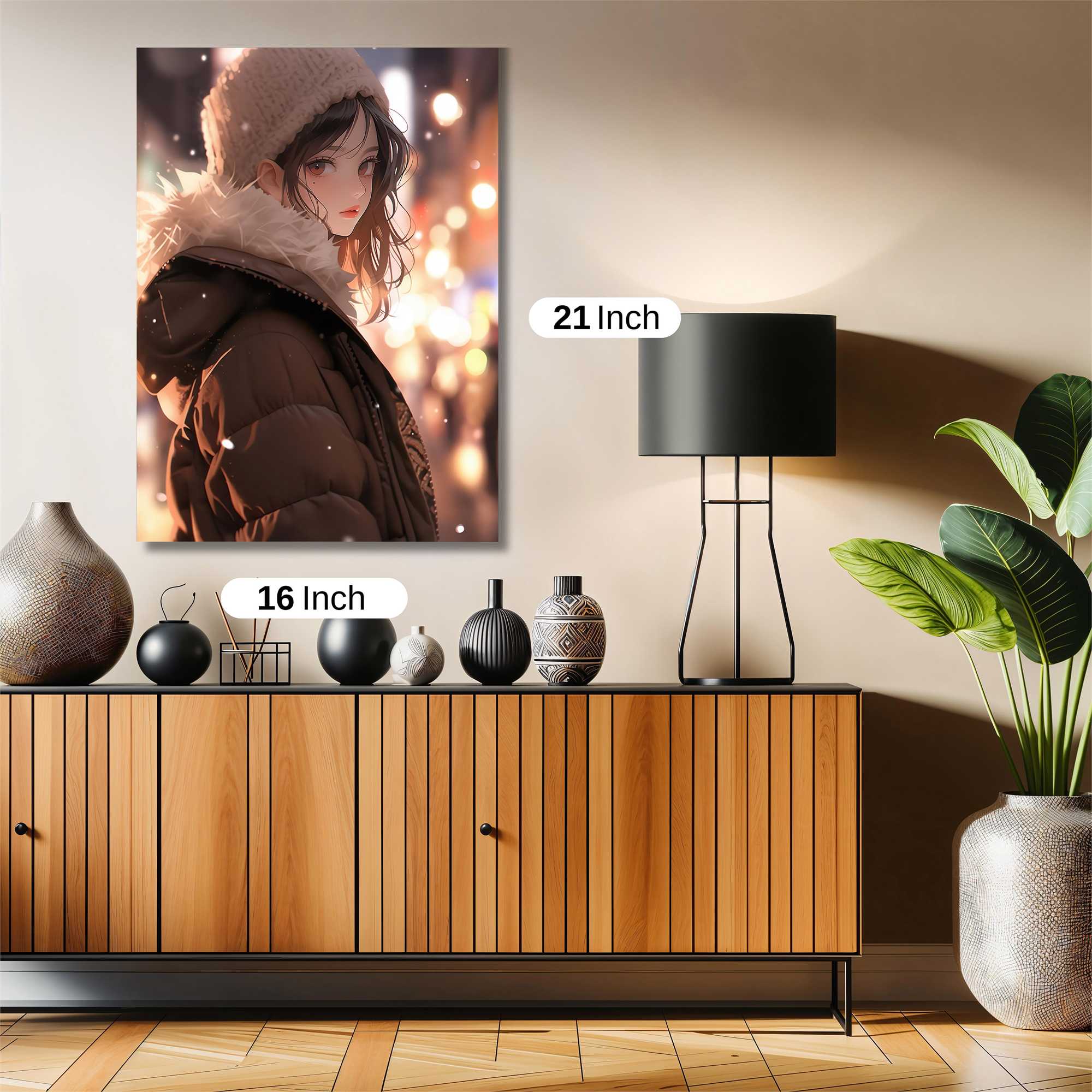 Winter Whimsy Safe Wall Magnetic / M