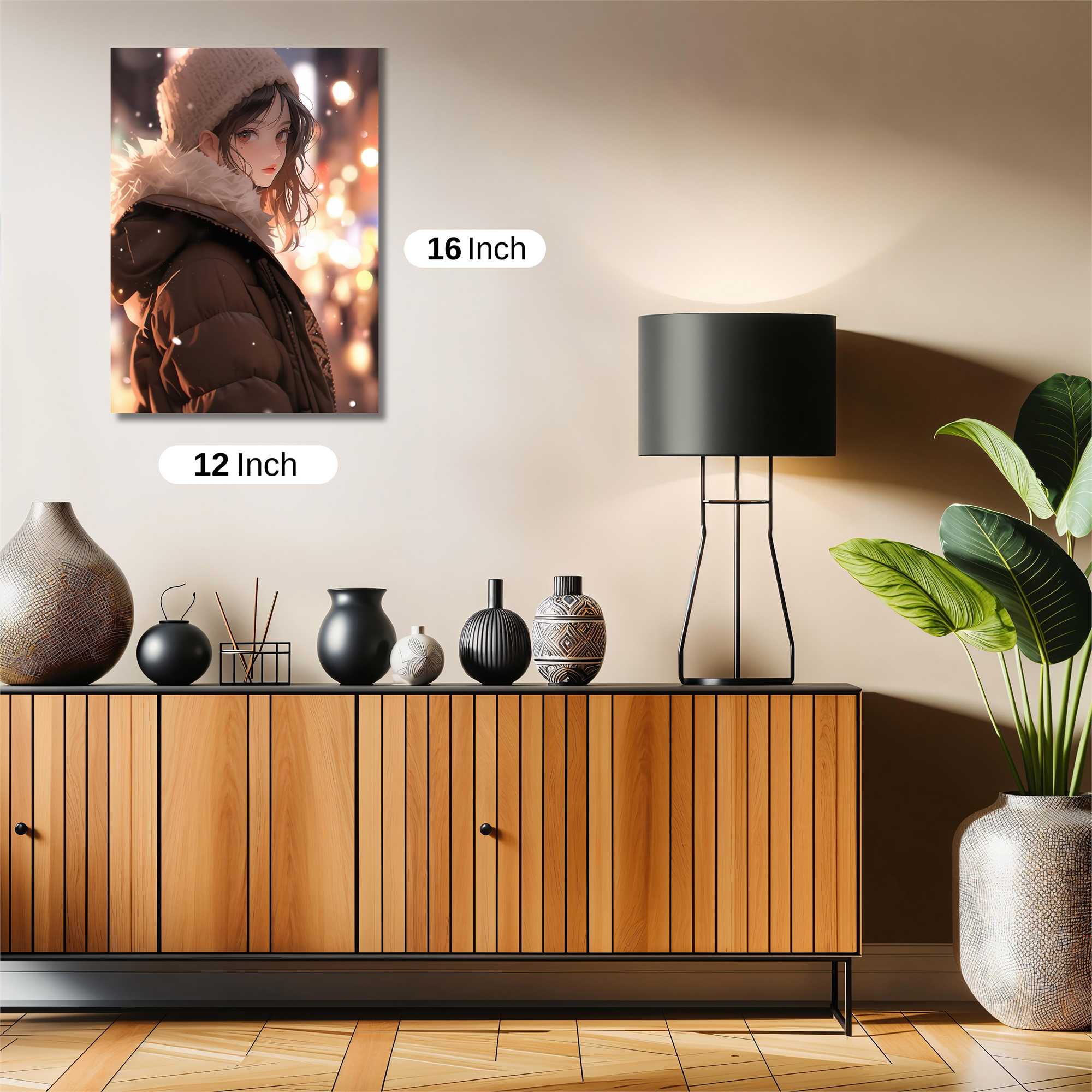 Winter Whimsy Safe Wall Magnetic / M