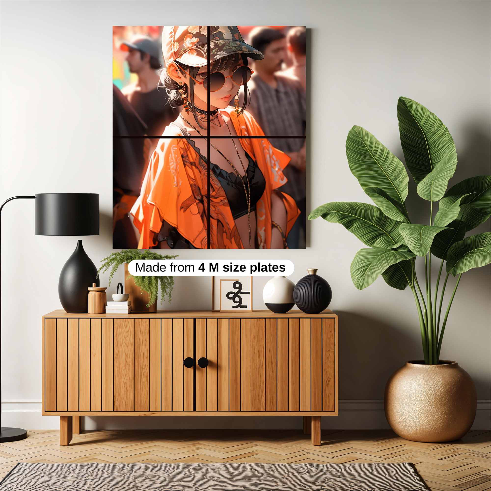 Festival Flair Safe Wall Magnetic / M