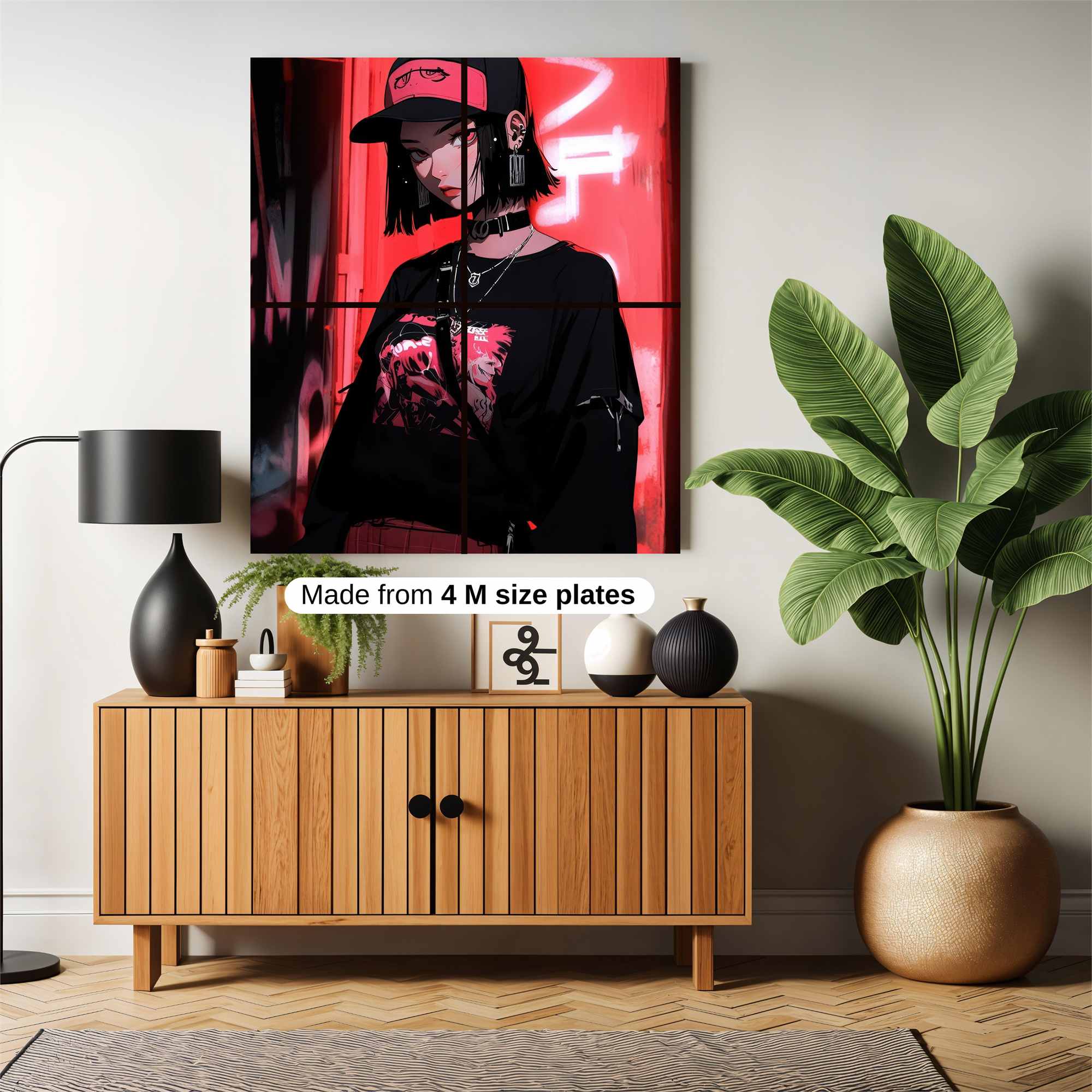 Cyberpunk Rebel Safe Wall Magnetic / M