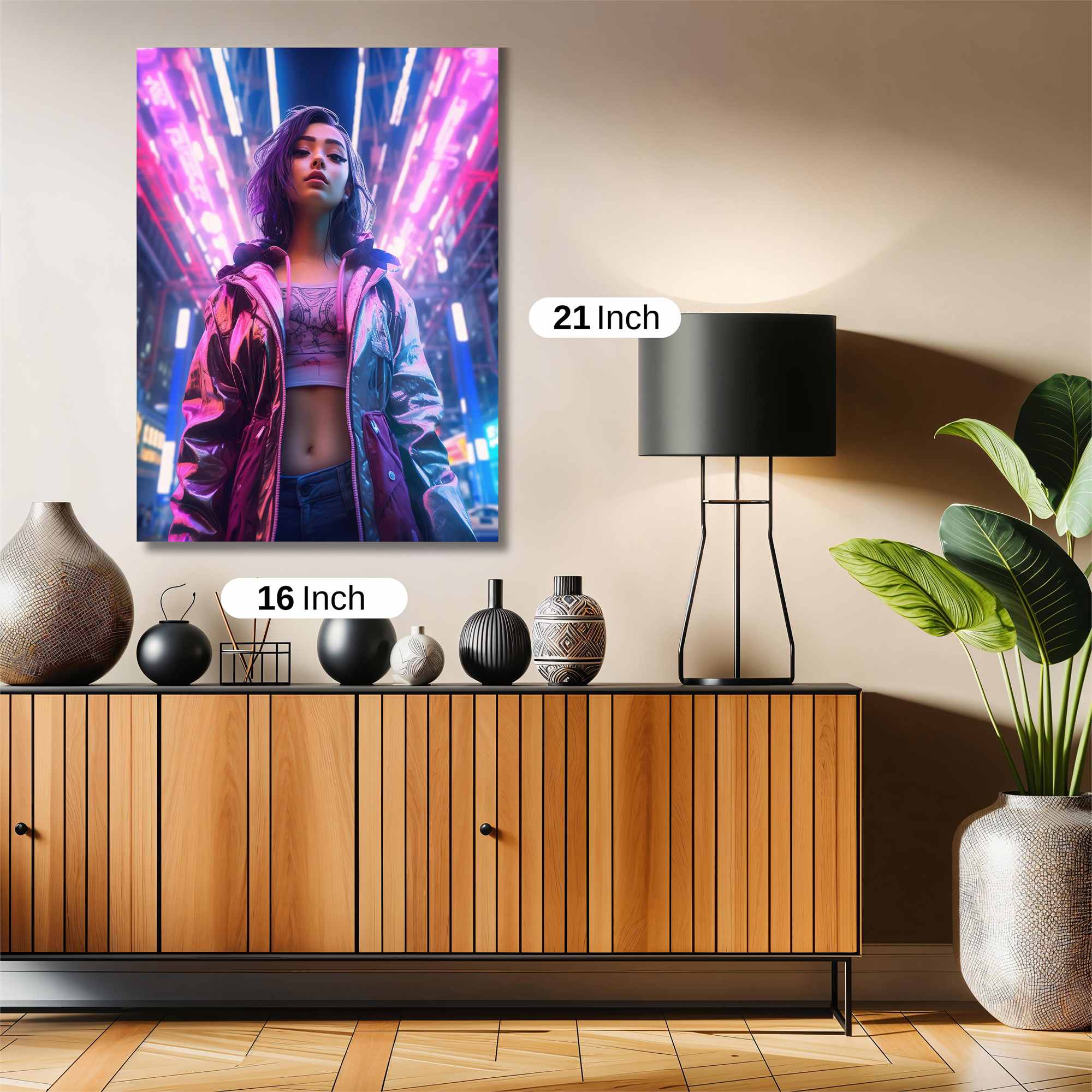 Cyberpunk Serenity Safe Wall Magnetic / M