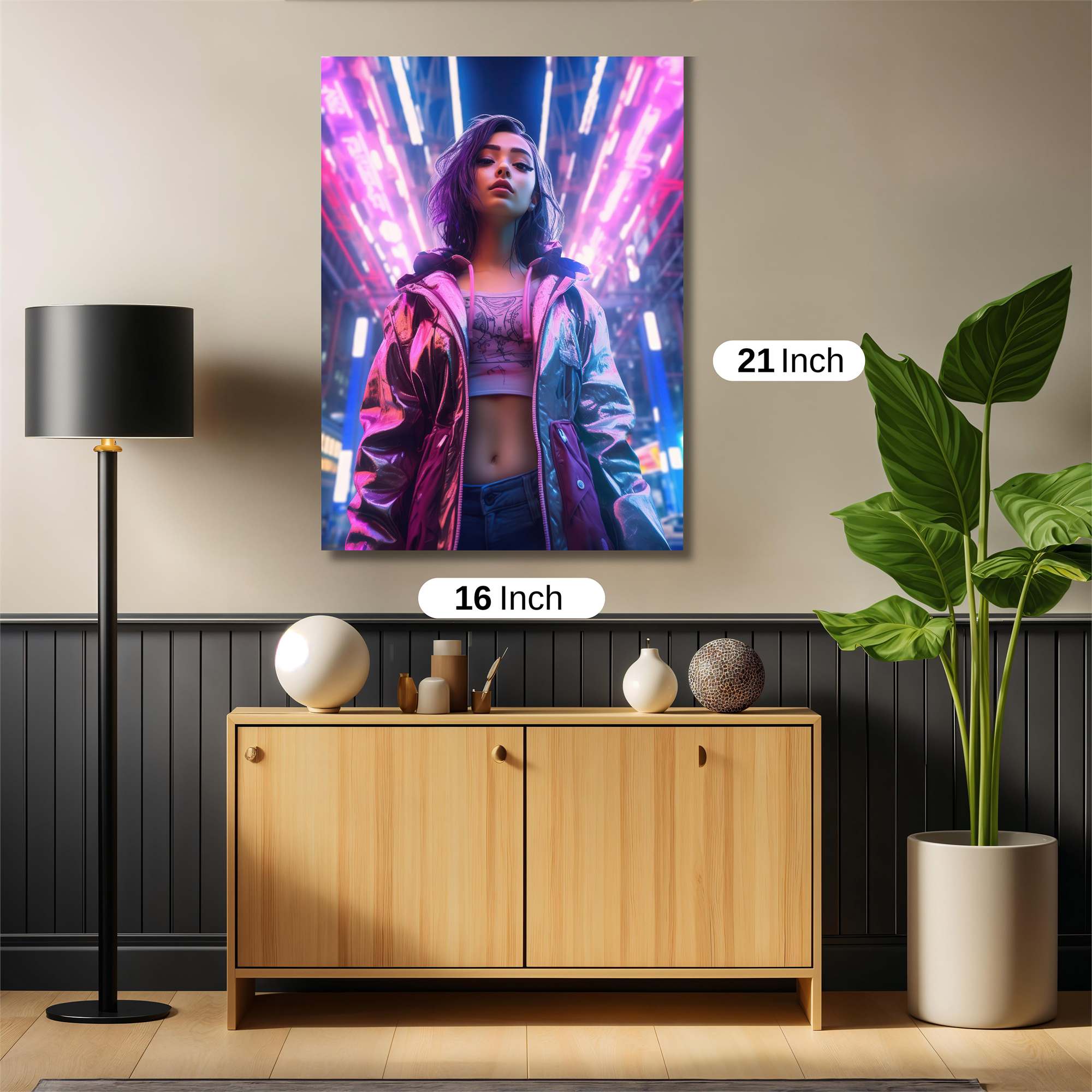 Cyberpunk Serenity Safe Wall Magnetic / M