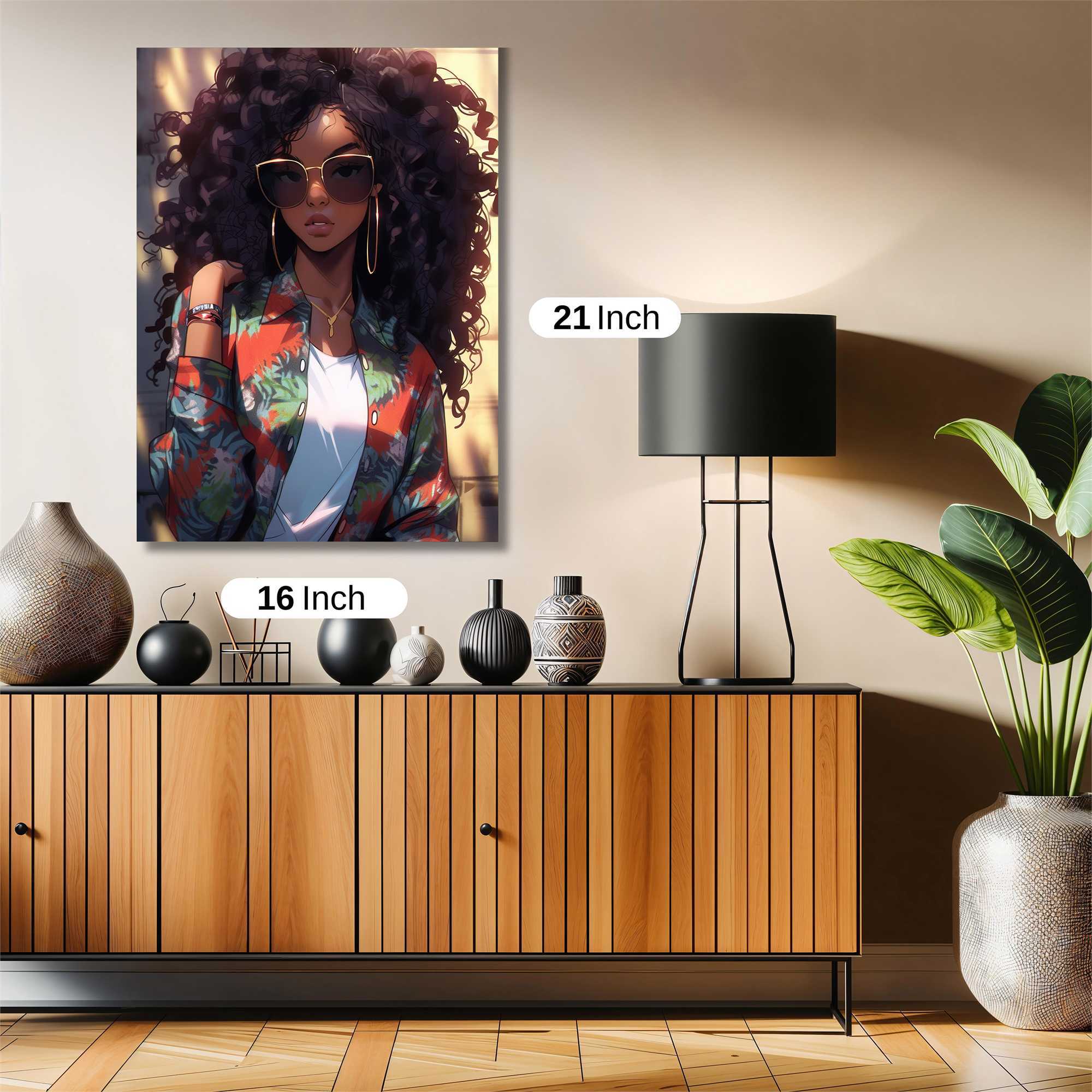 Afro Radiant Safe Wall Magnetic / M