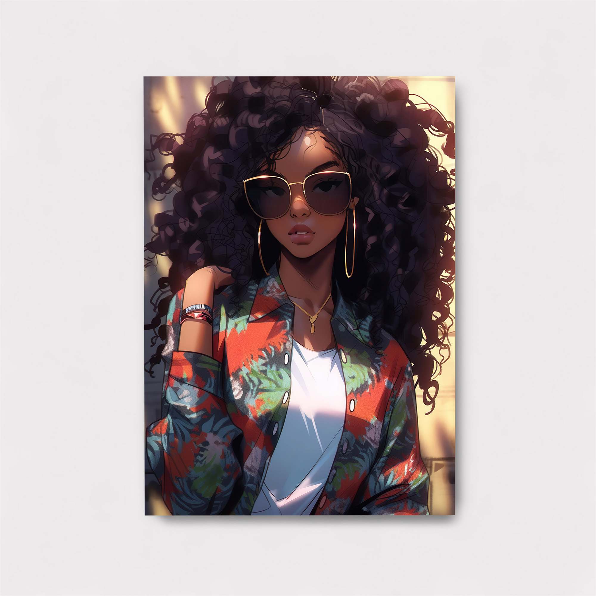 Afro Radiant Safe Wall Magnetic / M