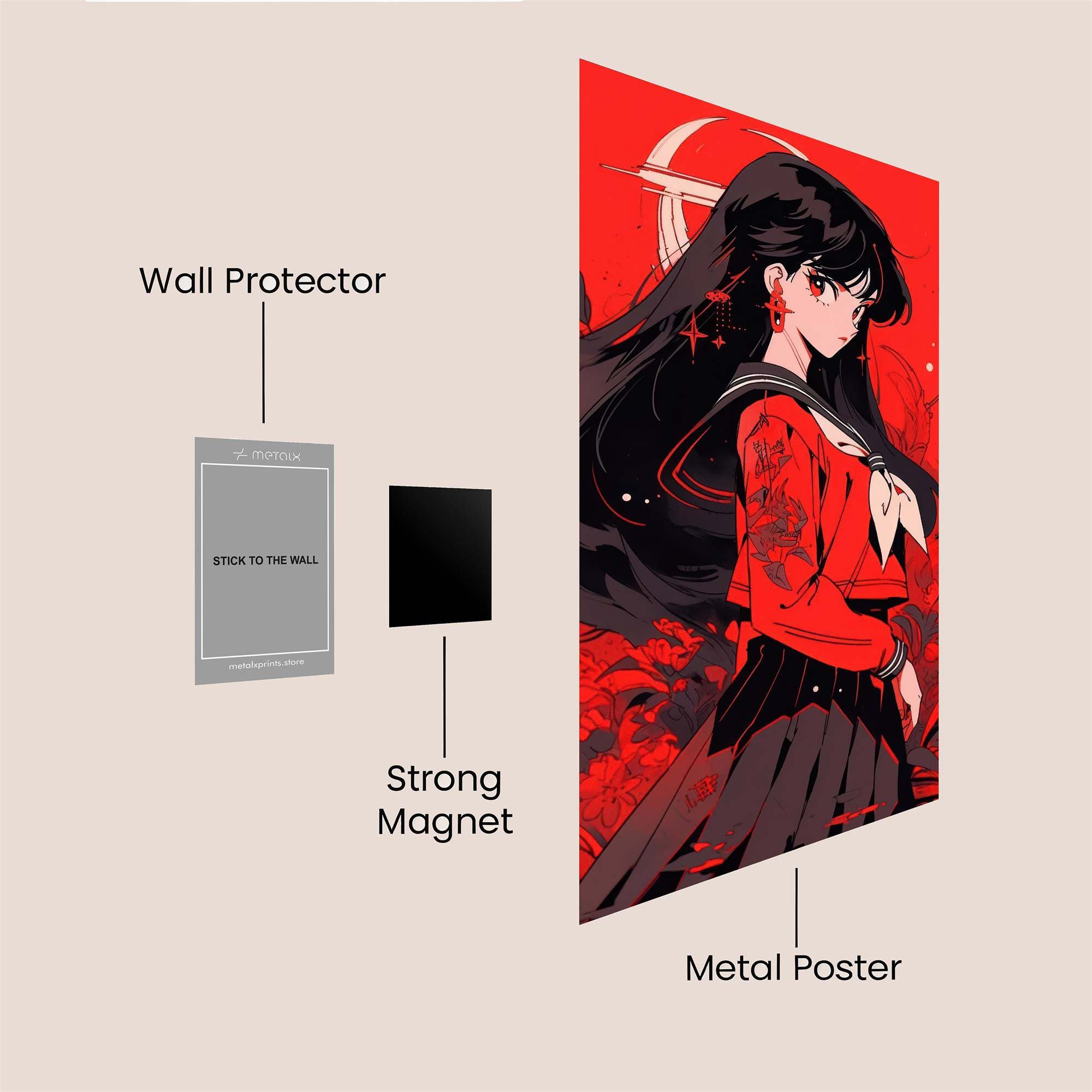 Usagi Enigmatic Safe Wall Magnetic / M
