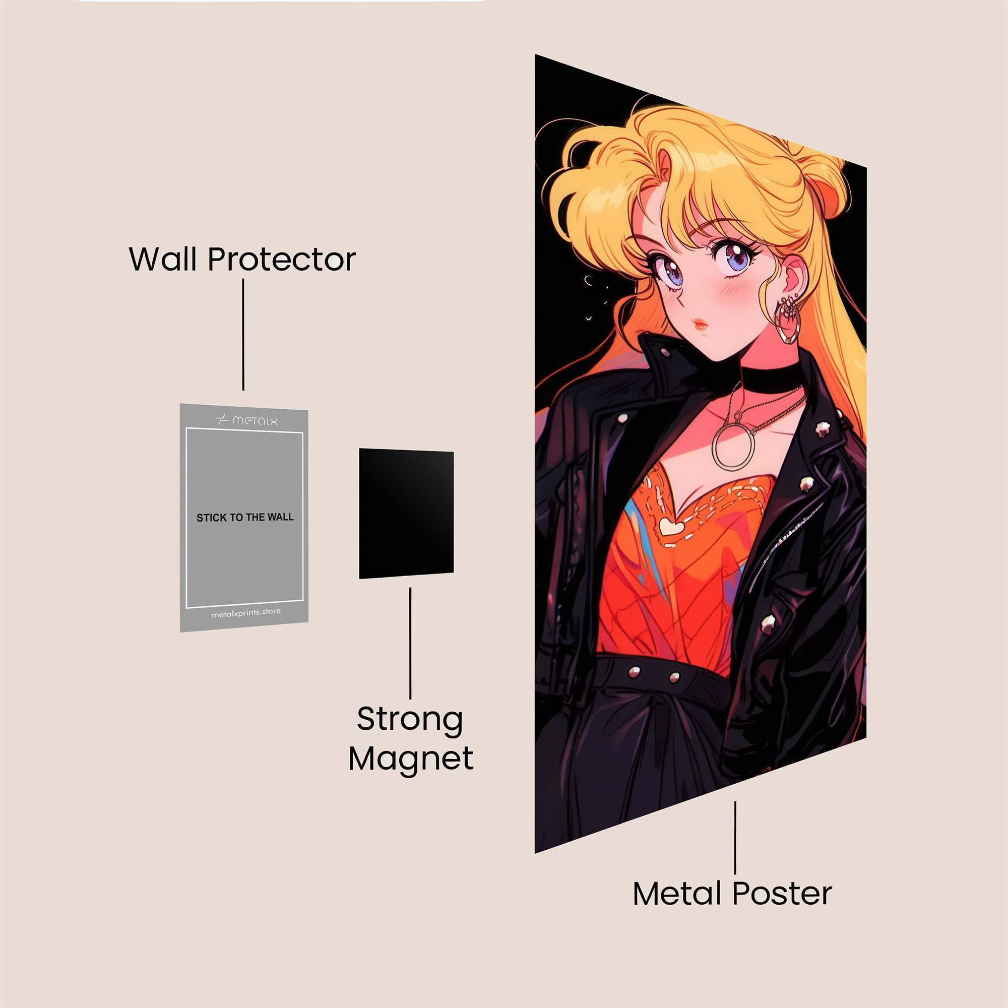 Usagi Rebel Safe Wall Magnetic / M