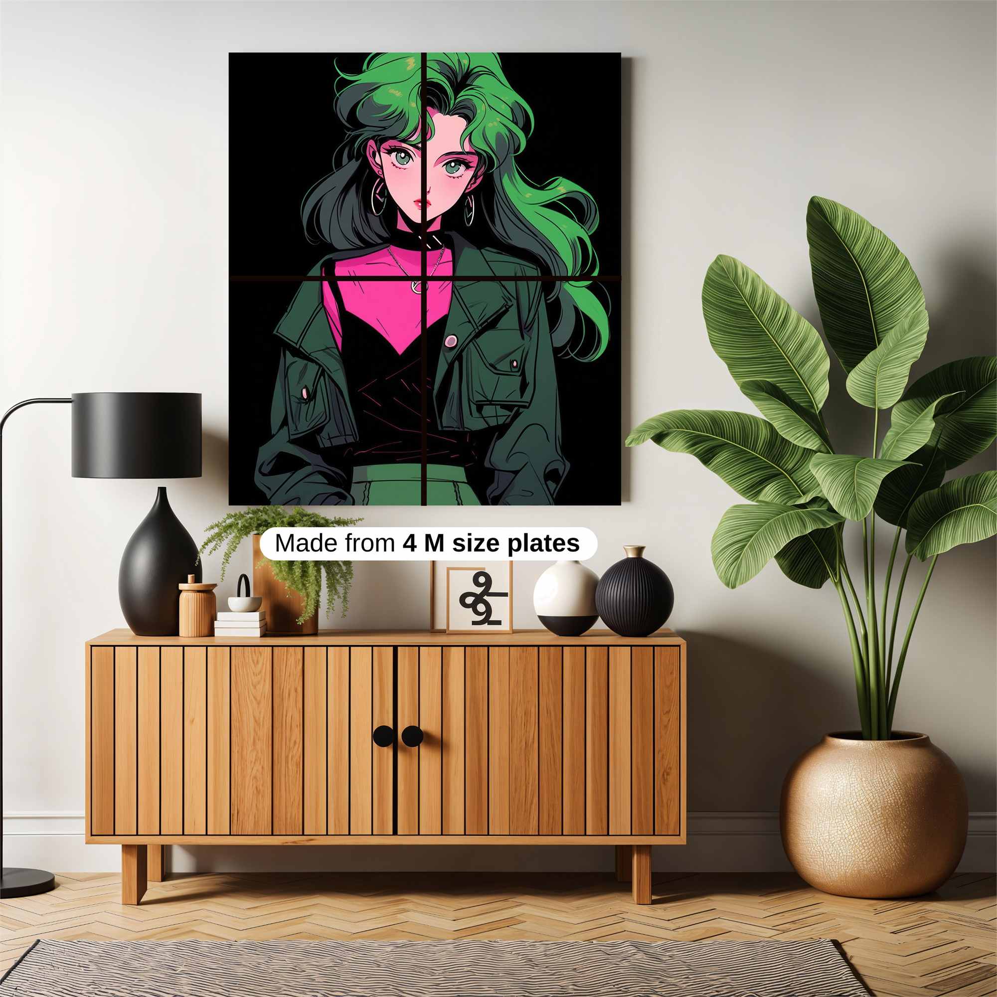 Sailor Punk Safe Wall Magnetic / M