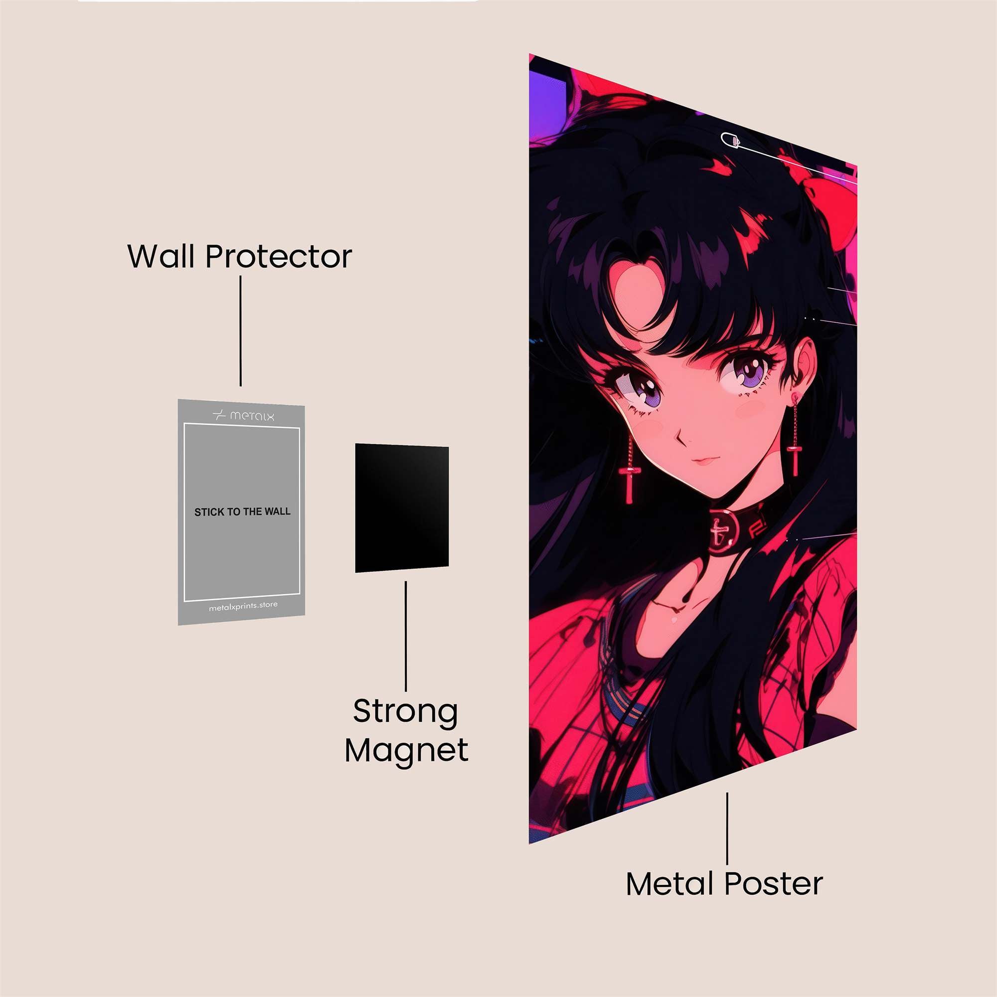 Rei Mysterious Safe Wall Magnetic / M