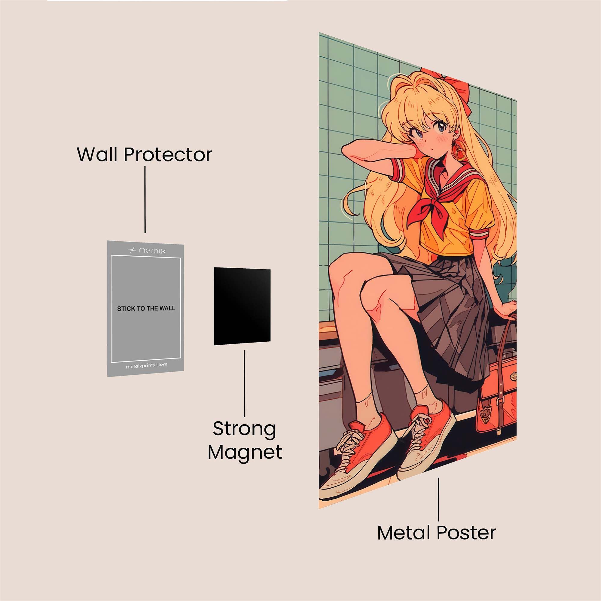 Student Serenity Safe Wall Magnetic / M