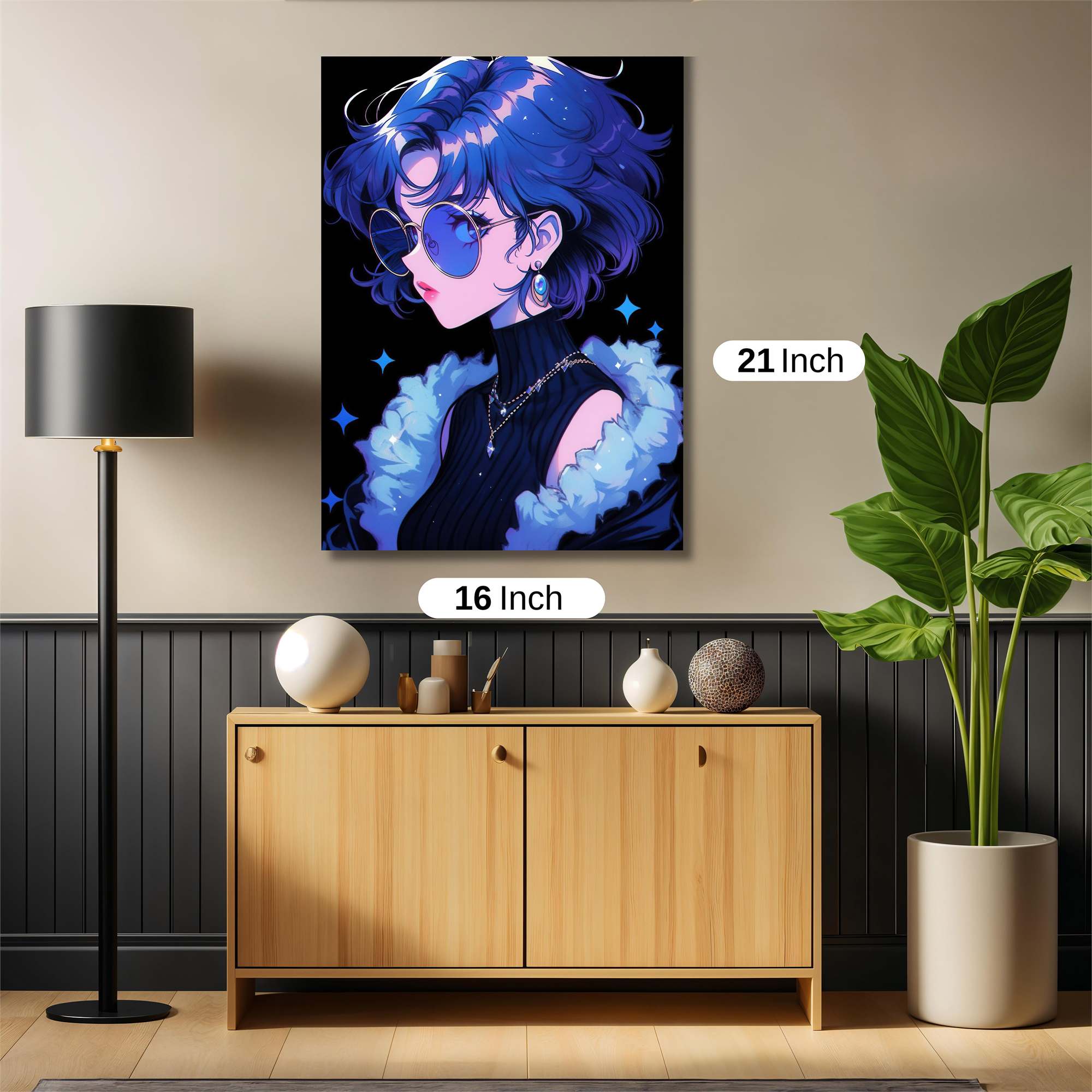 Luna Elegance Safe Wall Magnetic / M