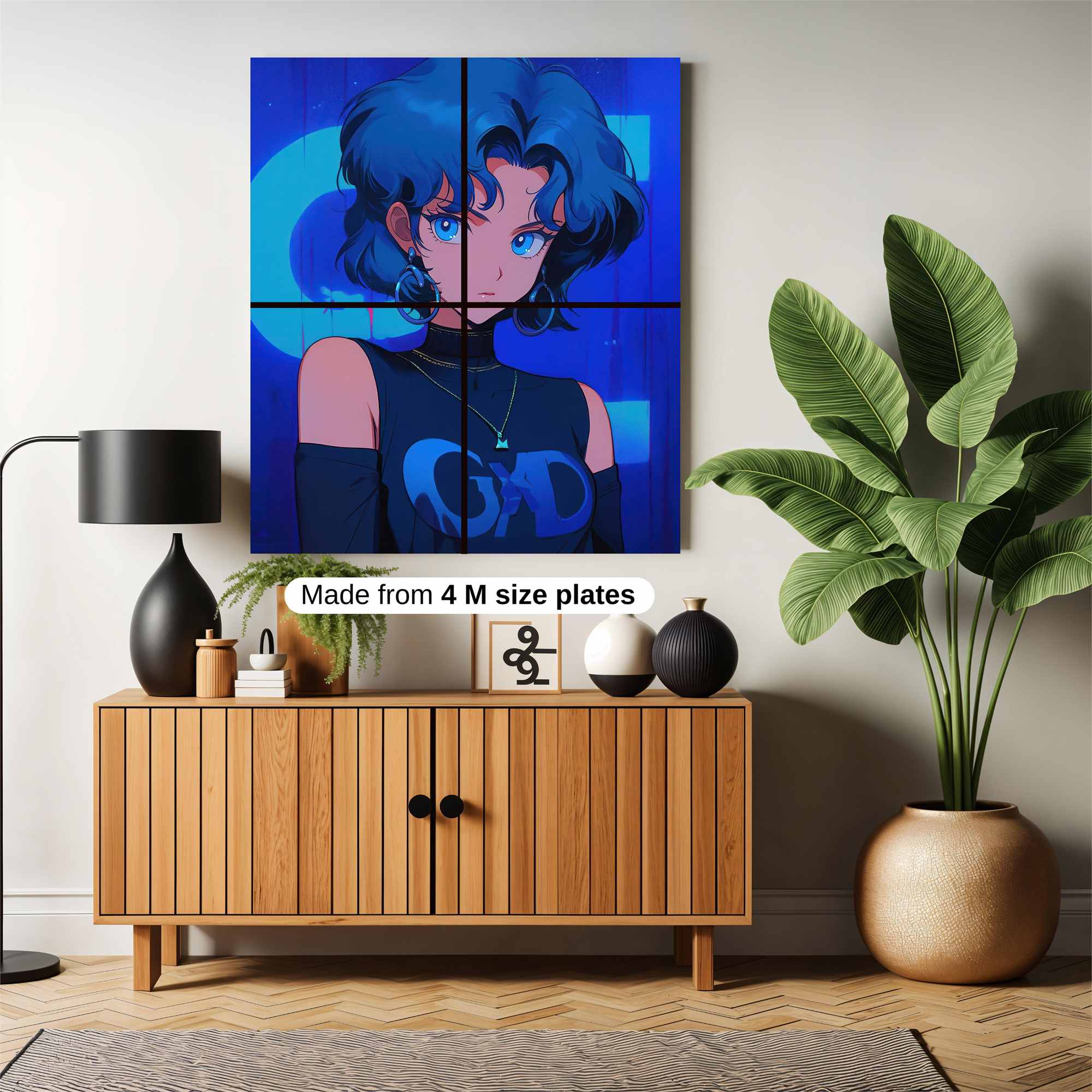 Sailor Serene Safe Wall Magnetic / M