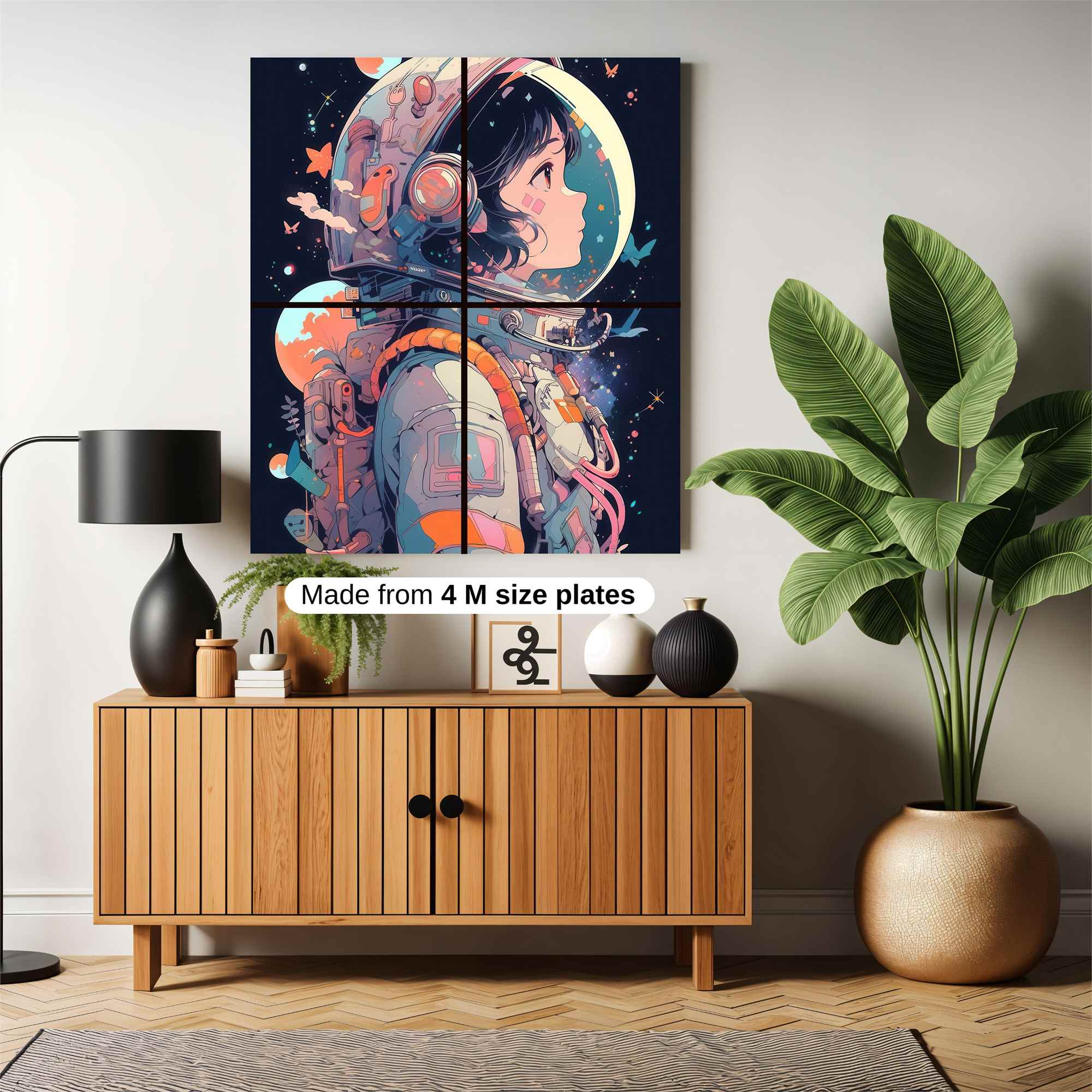 Astronaut Dreamer Safe Wall Magnetic / M