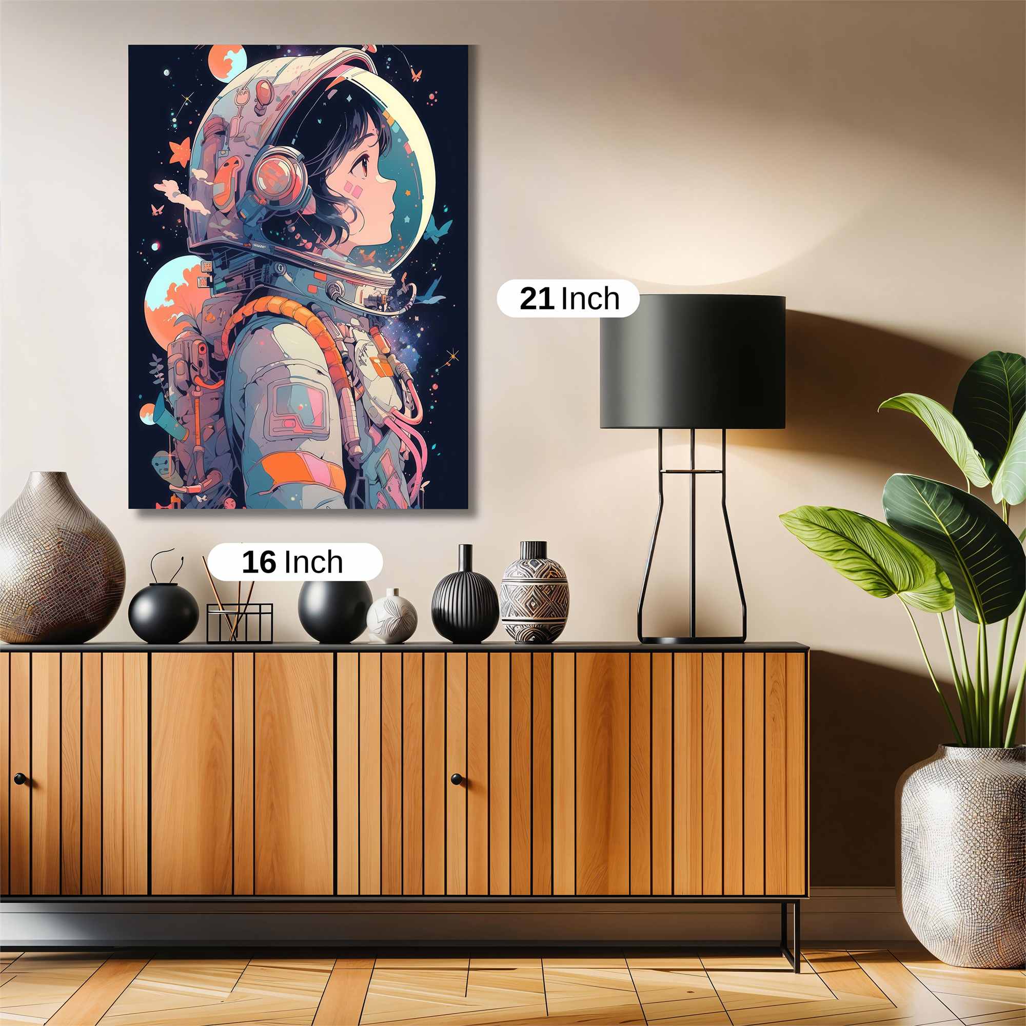 Astronaut Dreamer Safe Wall Magnetic / M