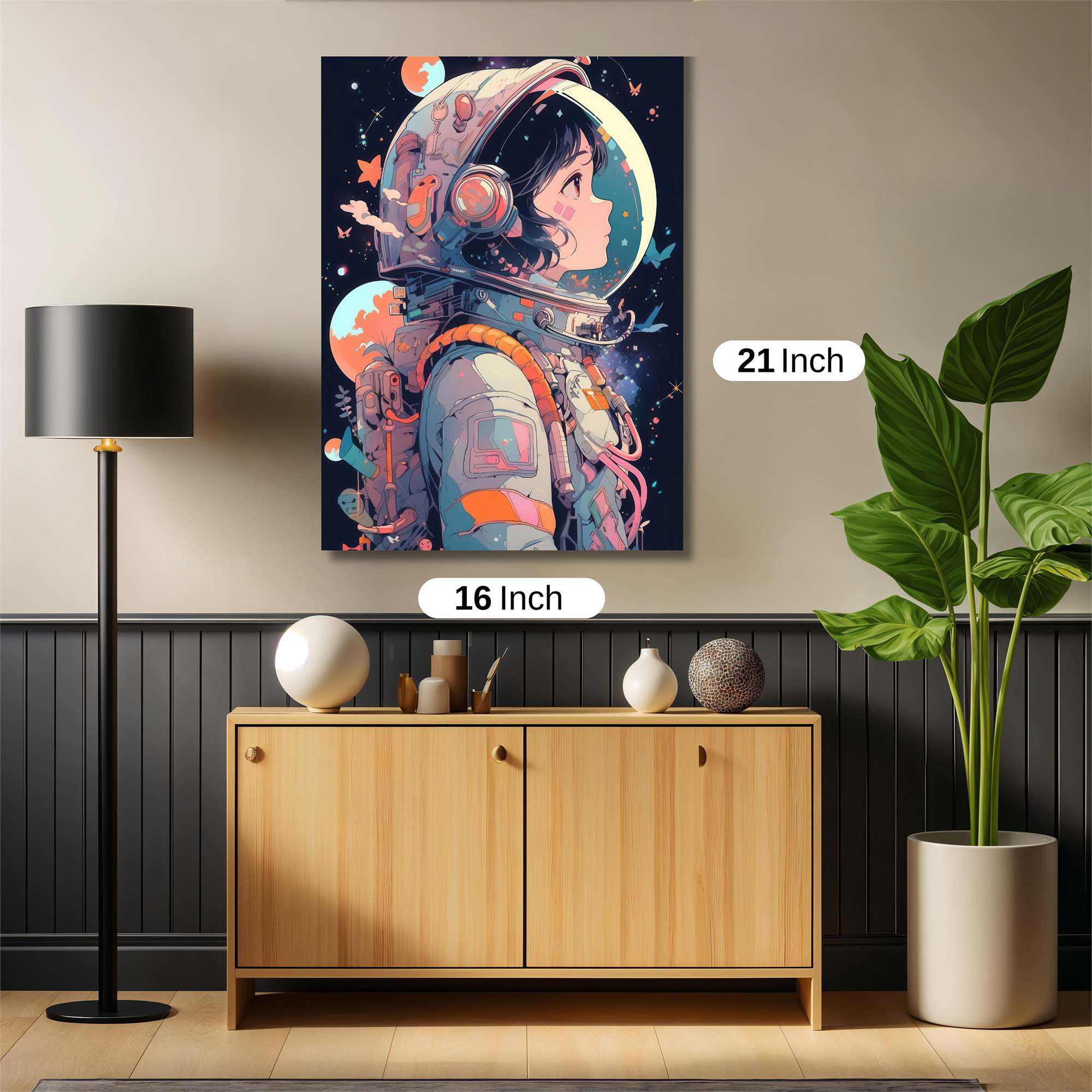 Astronaut Dreamer Safe Wall Magnetic / M