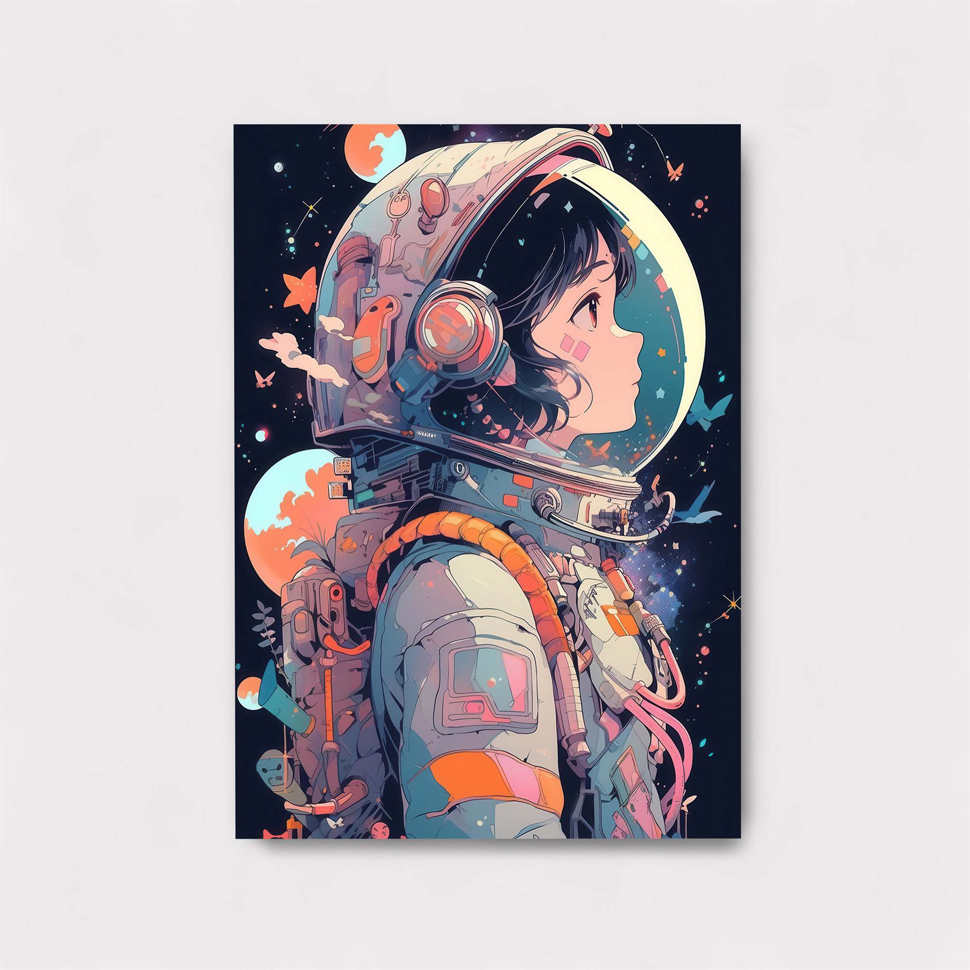 Astronaut Dreamer Safe Wall Magnetic / M