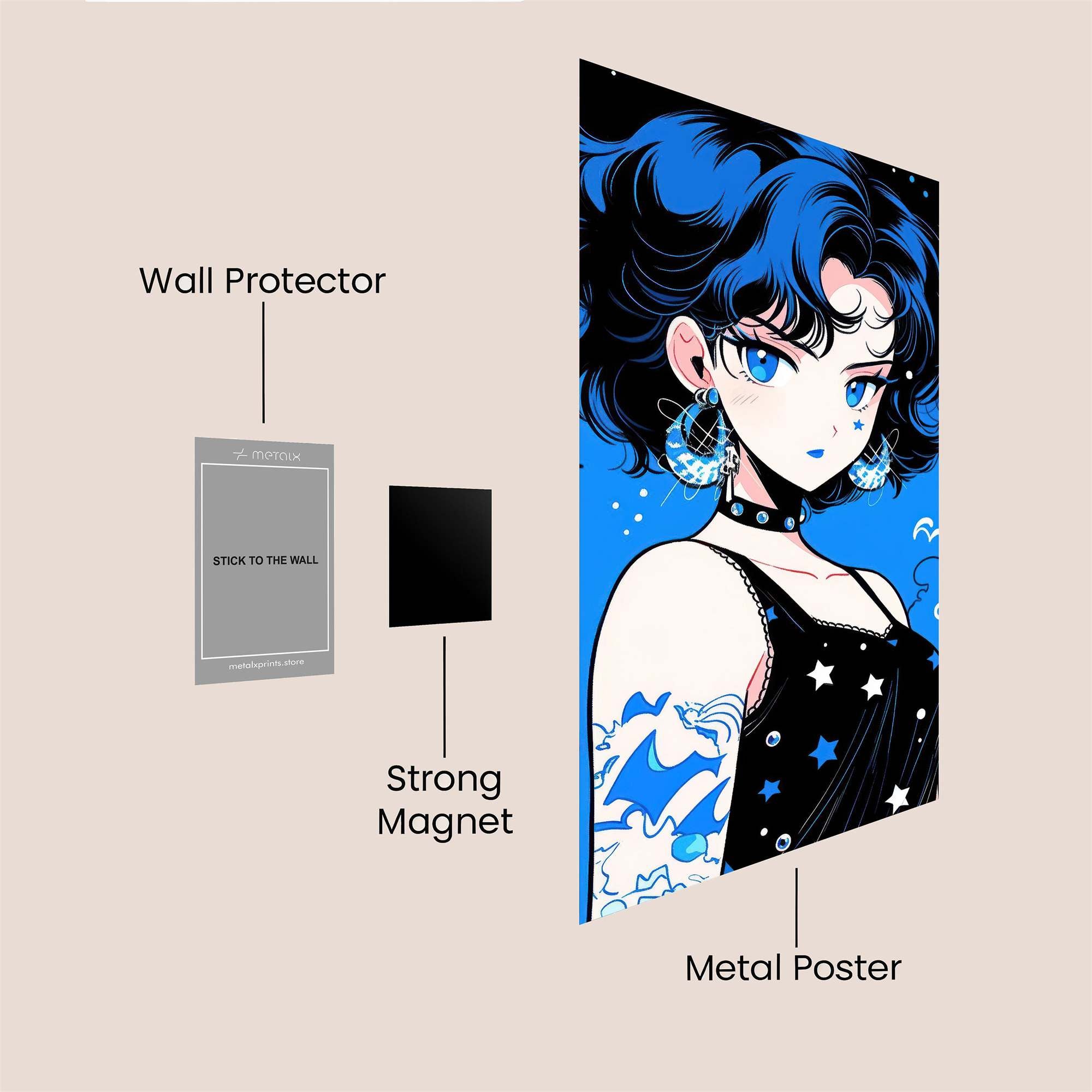 Usagi Enigmatic Safe Wall Magnetic / M