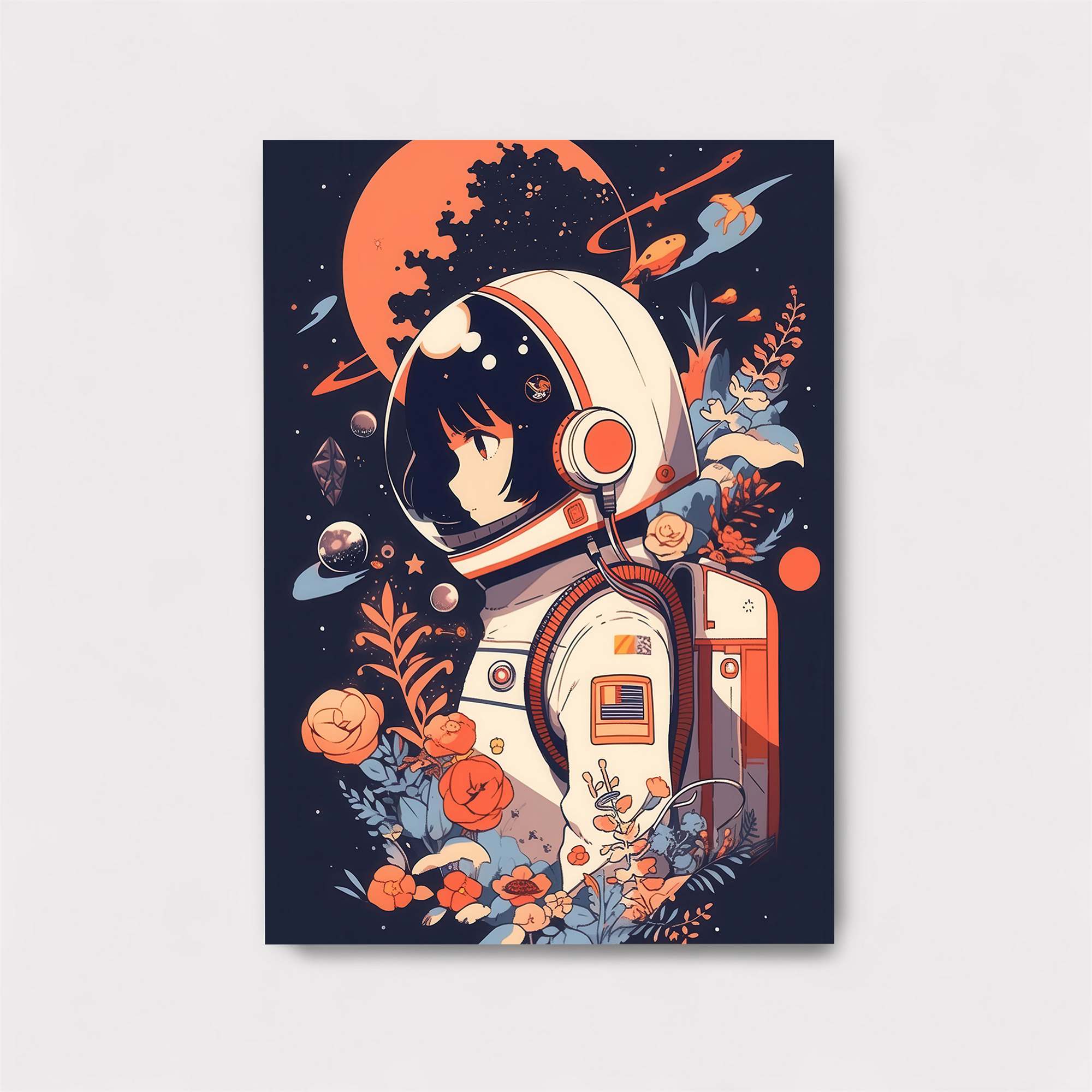 Astronaut Dreamscape Safe Wall Magnetic / M