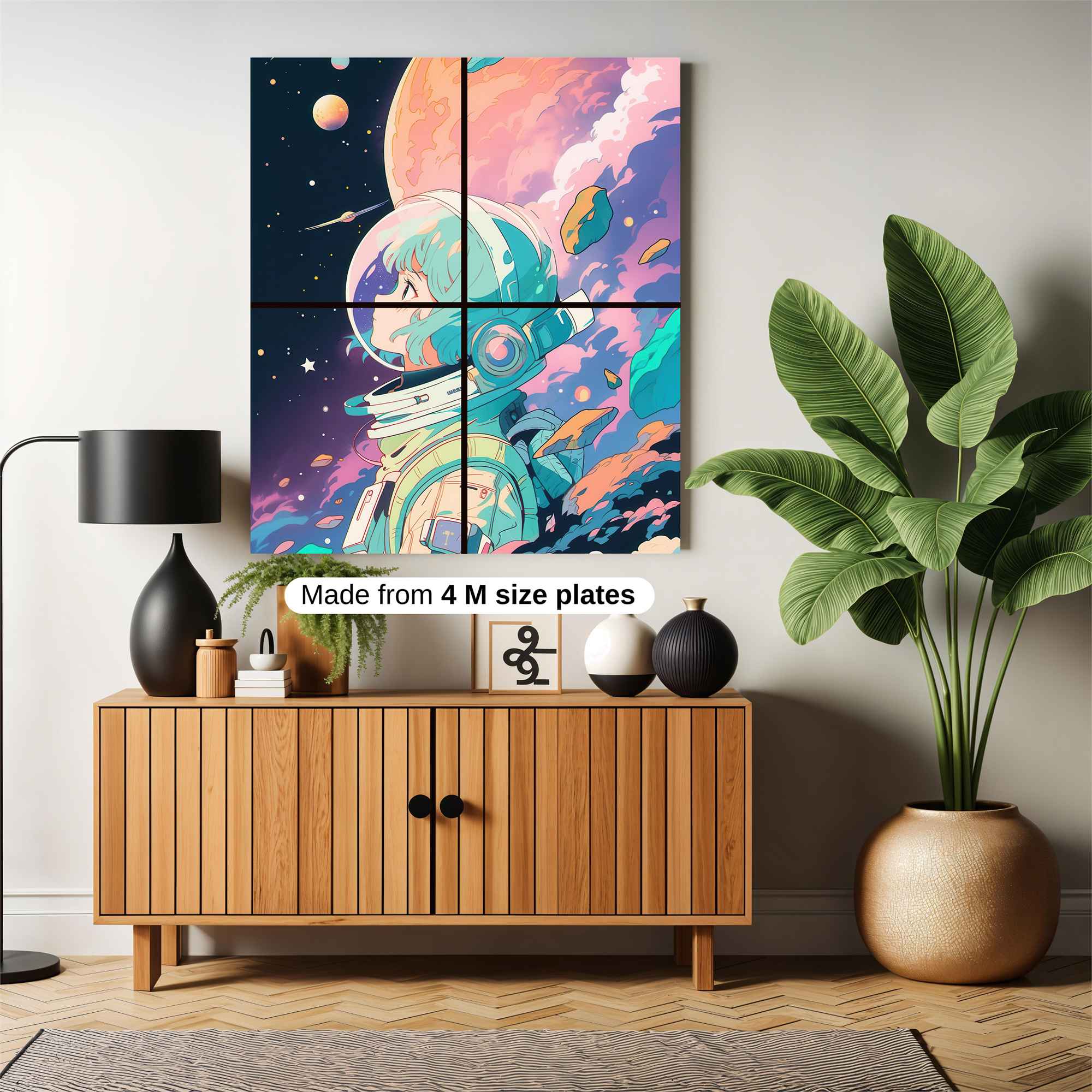 Astronaut Dream Safe Wall Magnetic / M