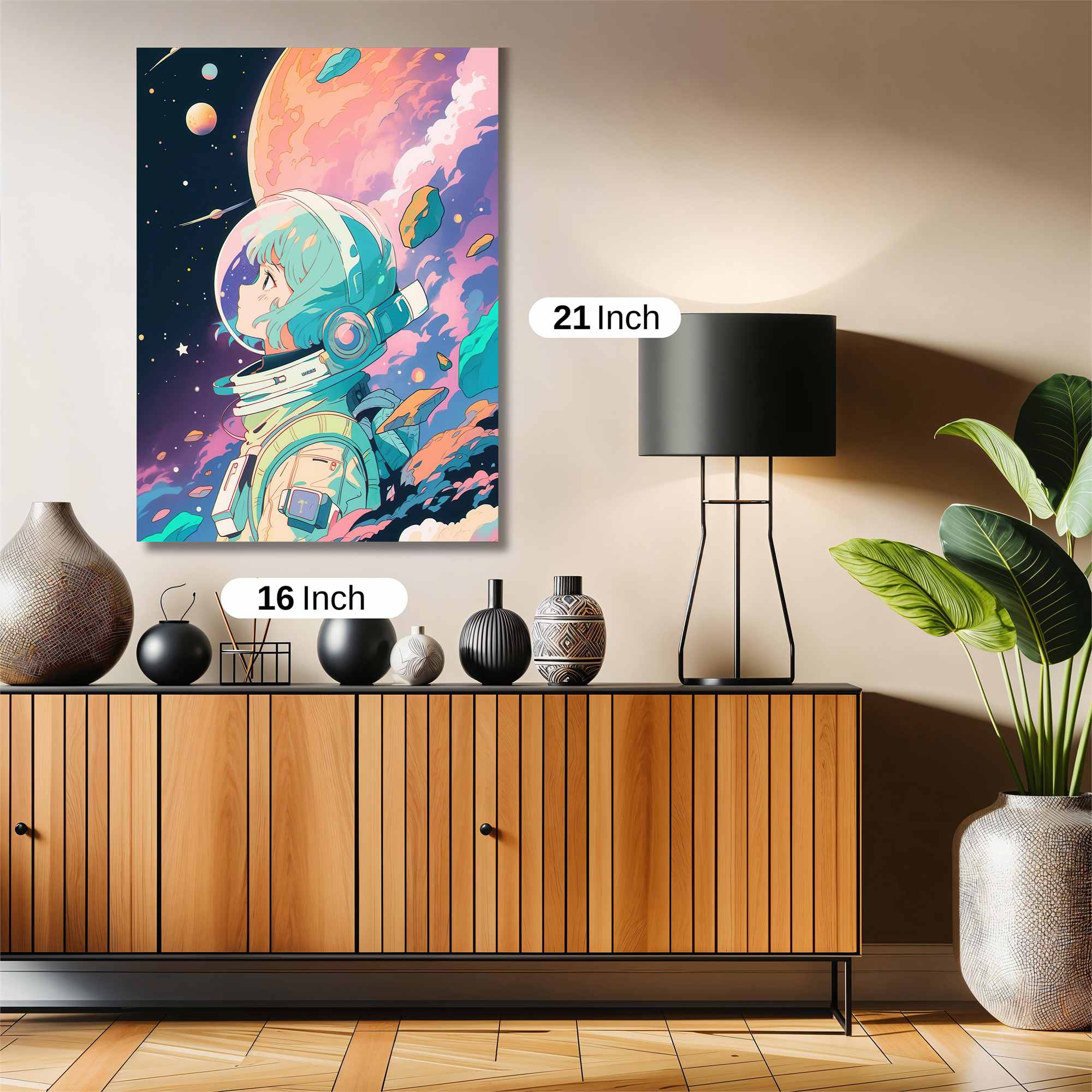 Astronaut Dream Safe Wall Magnetic / M