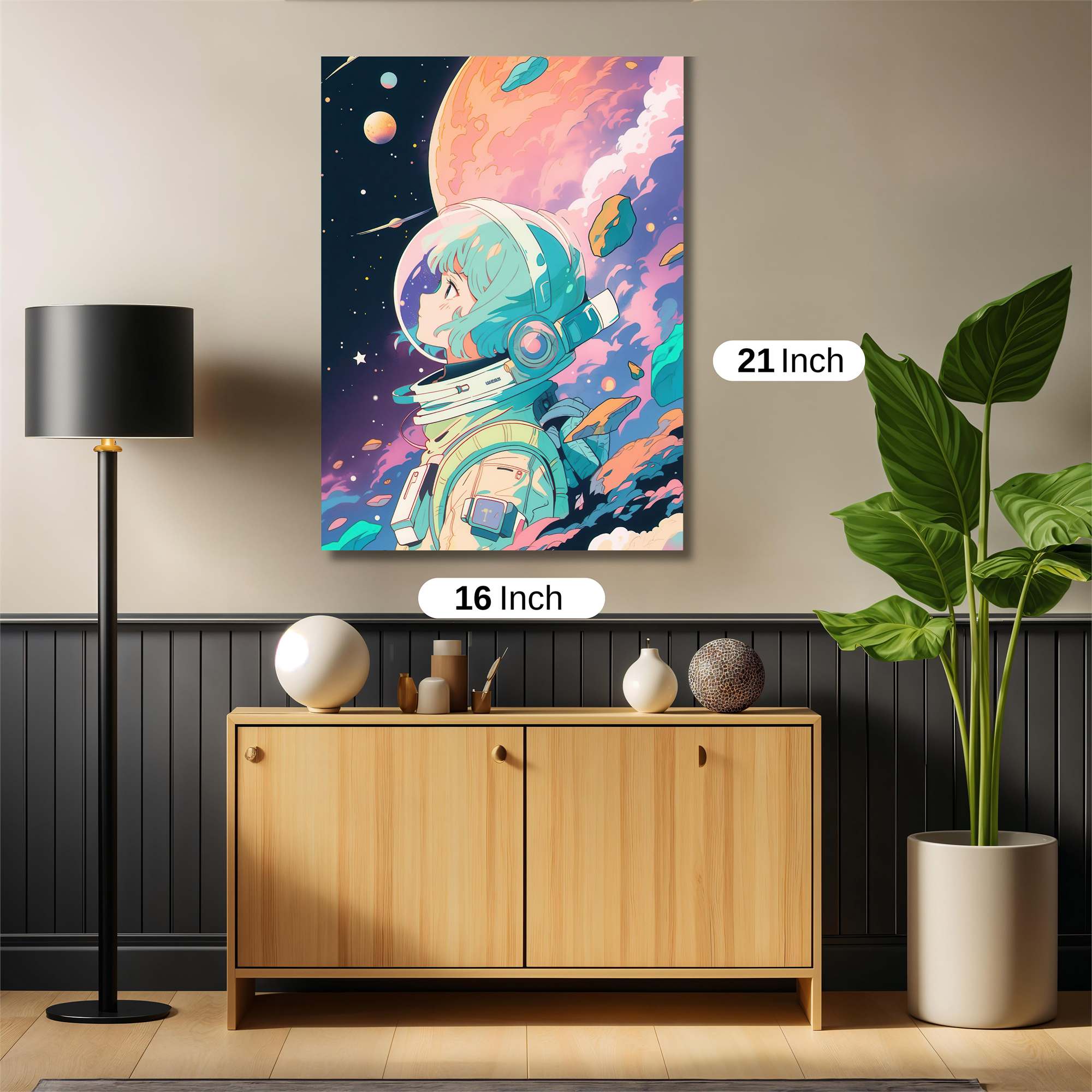 Astronaut Dream Safe Wall Magnetic / M