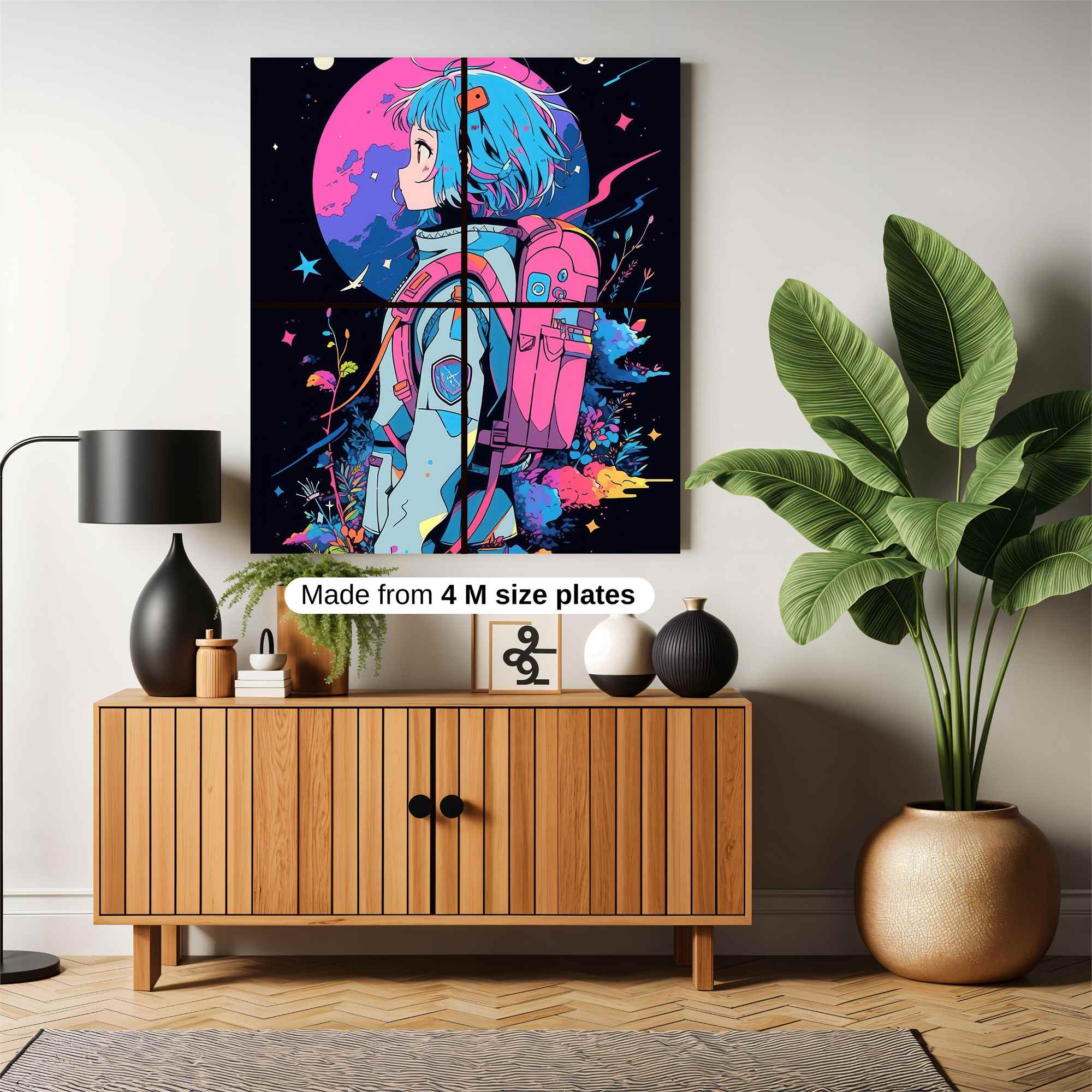 Cosmic Serenity Safe Wall Magnetic / M