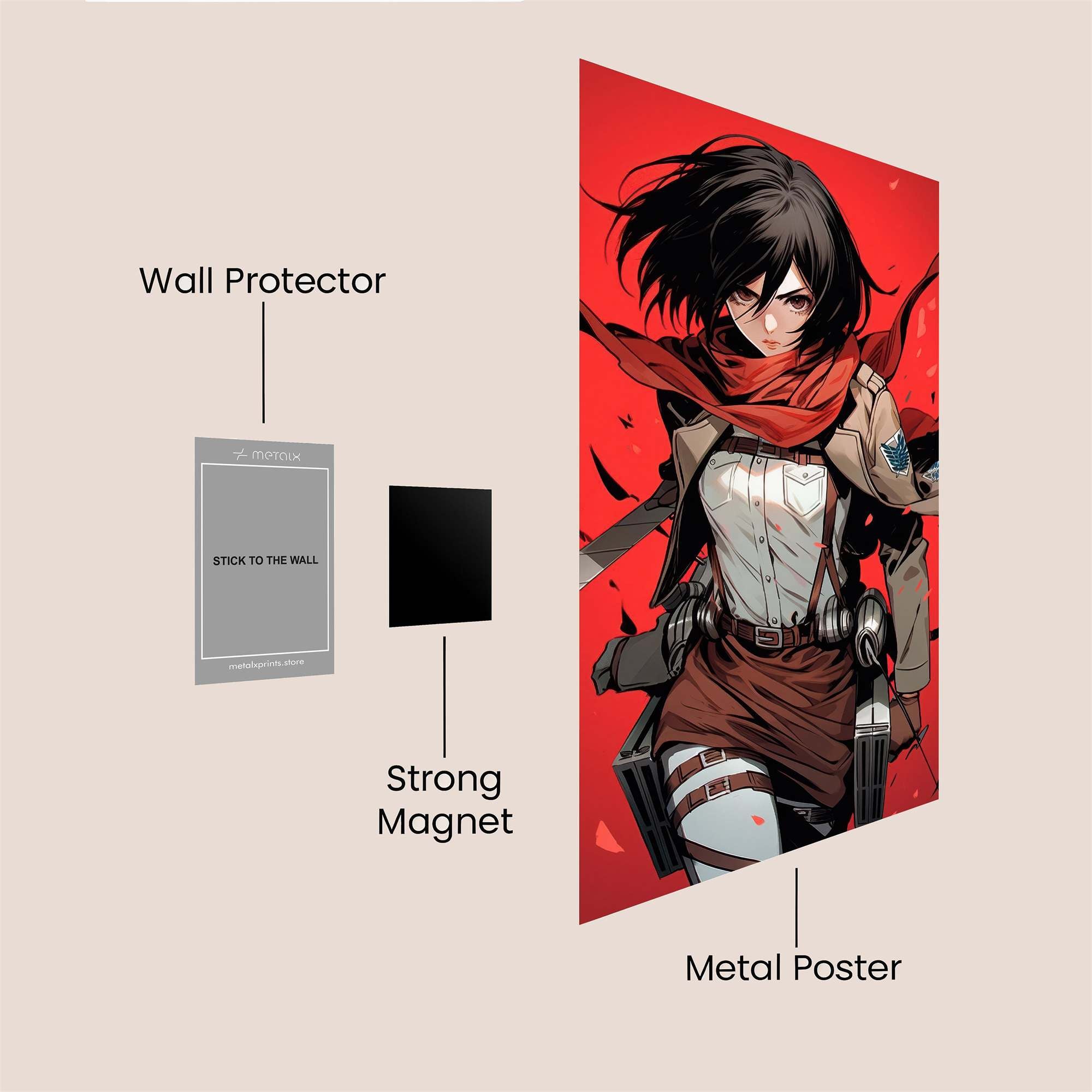 Mikasa Resolute Safe Wall Magnetic / M