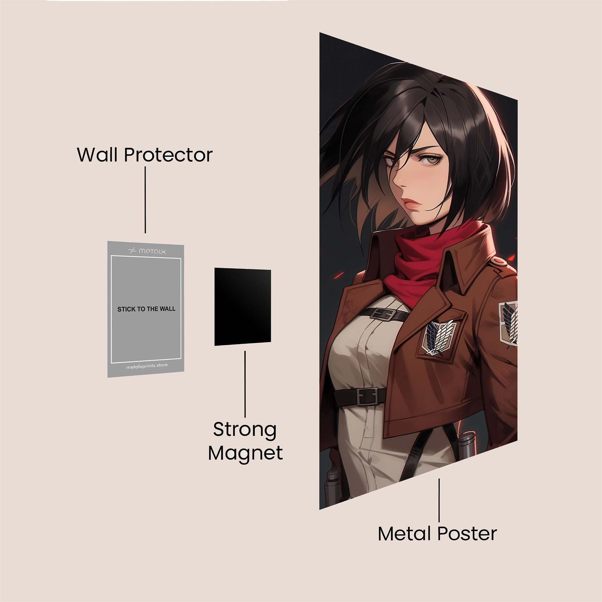 Mikasa Resolute Safe Wall Magnetic / M