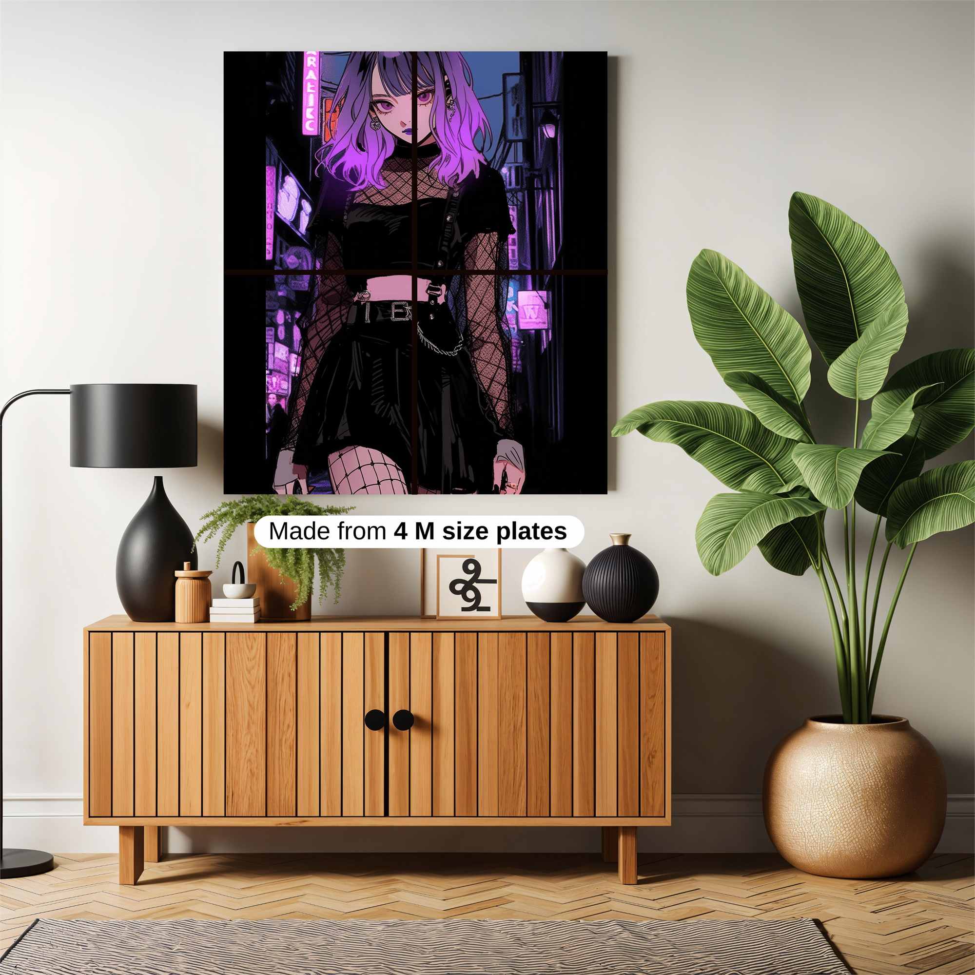 Neon Rebel Safe Wall Magnetic / M