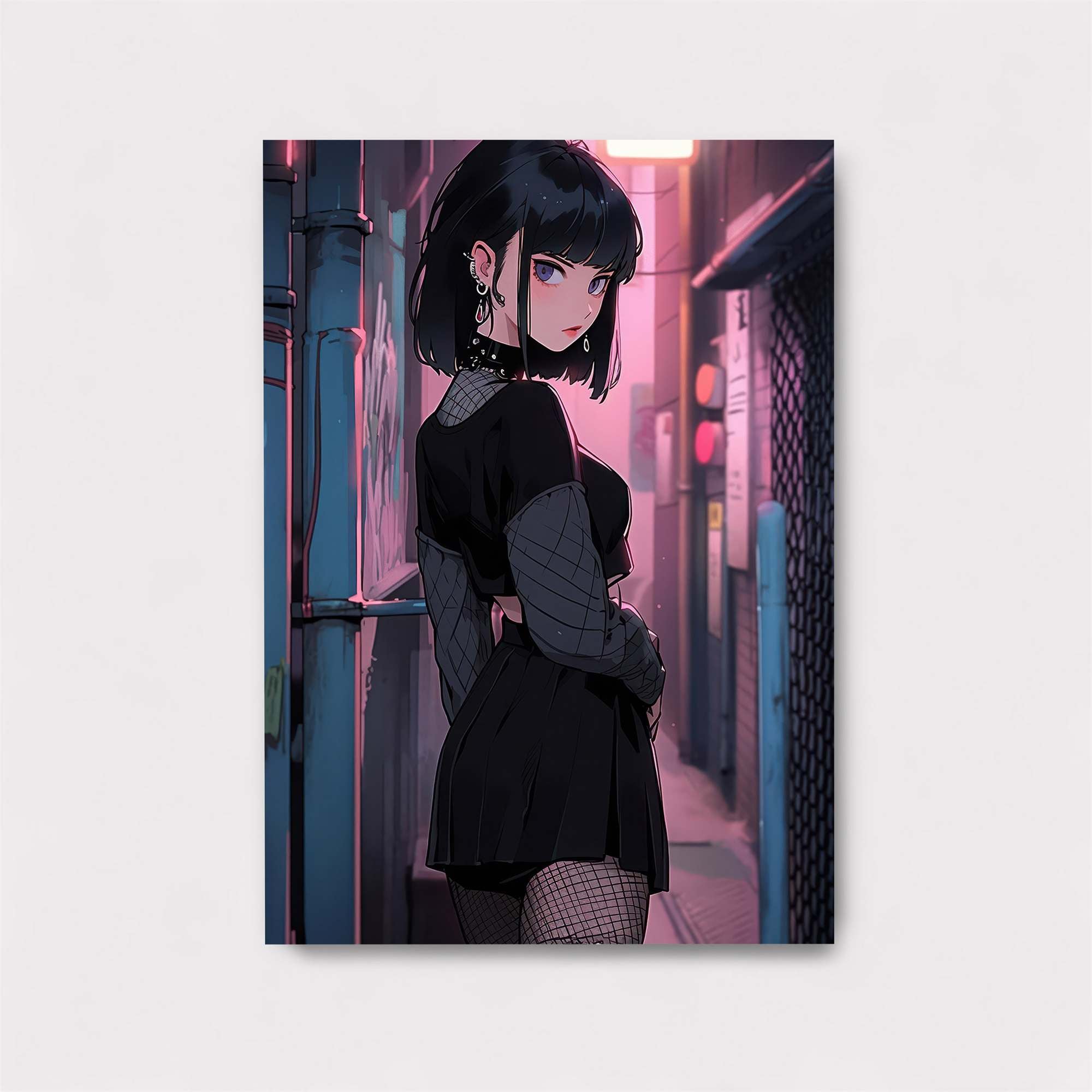 Neon Solitude Safe Wall Magnetic / M