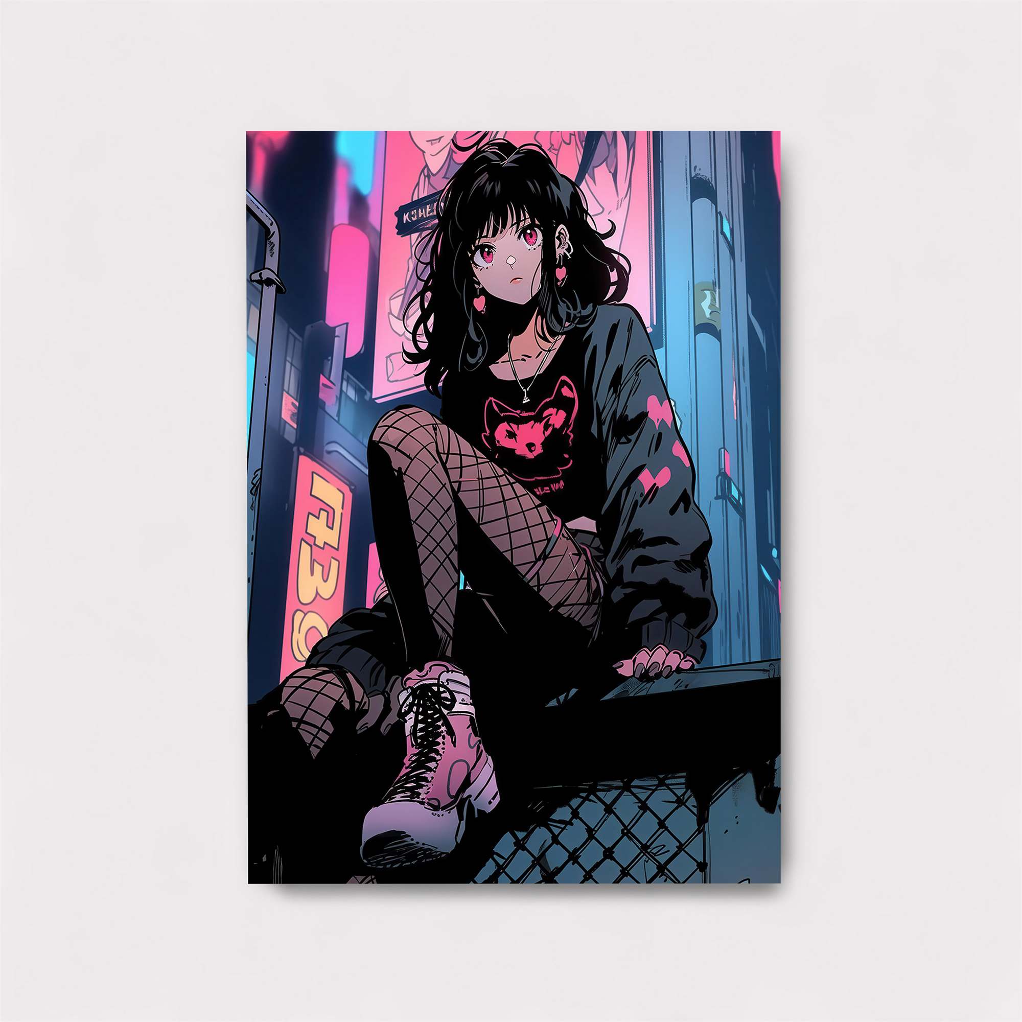 Neon Reverie Safe Wall Magnetic / M