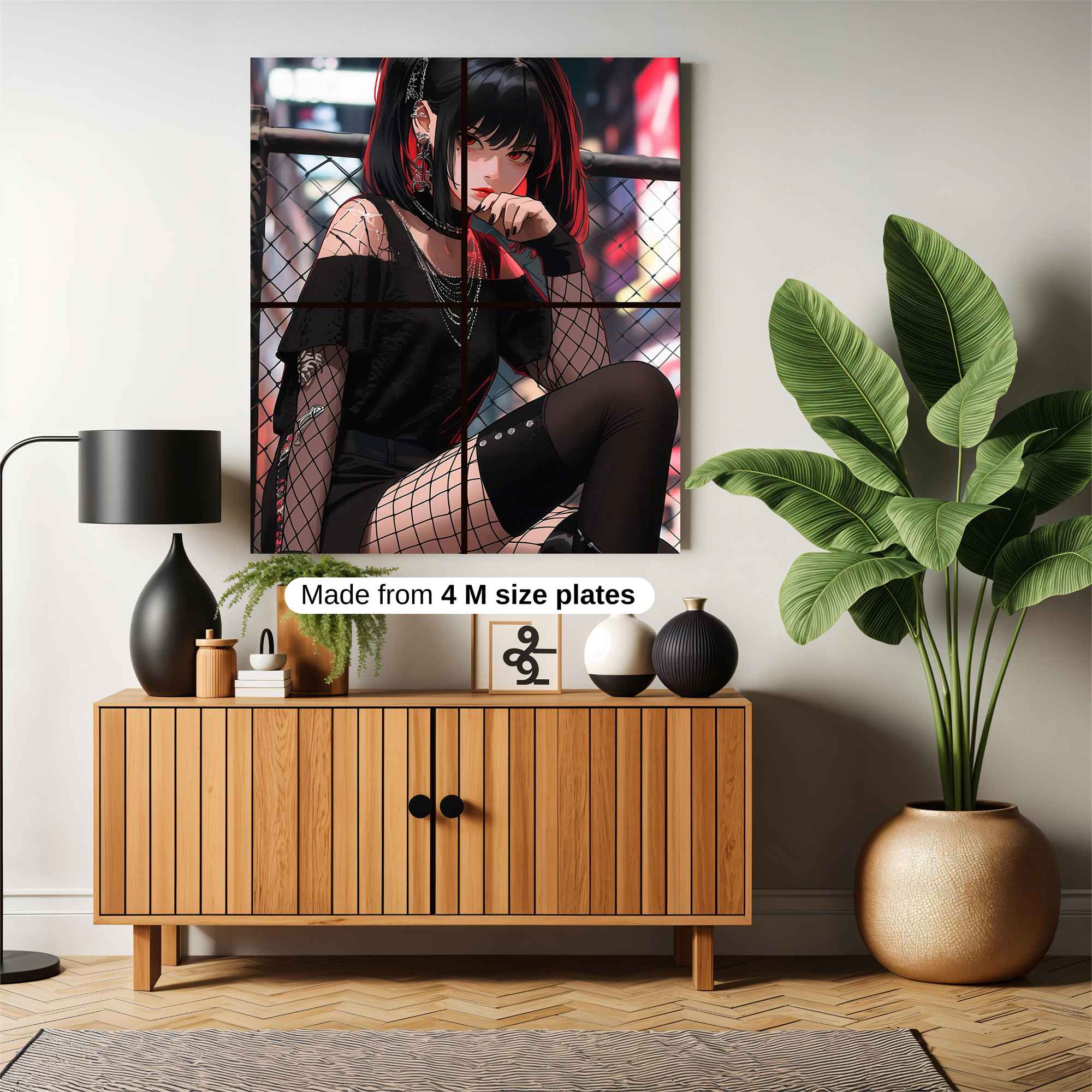 Cyber Rebel Safe Wall Magnetic / M