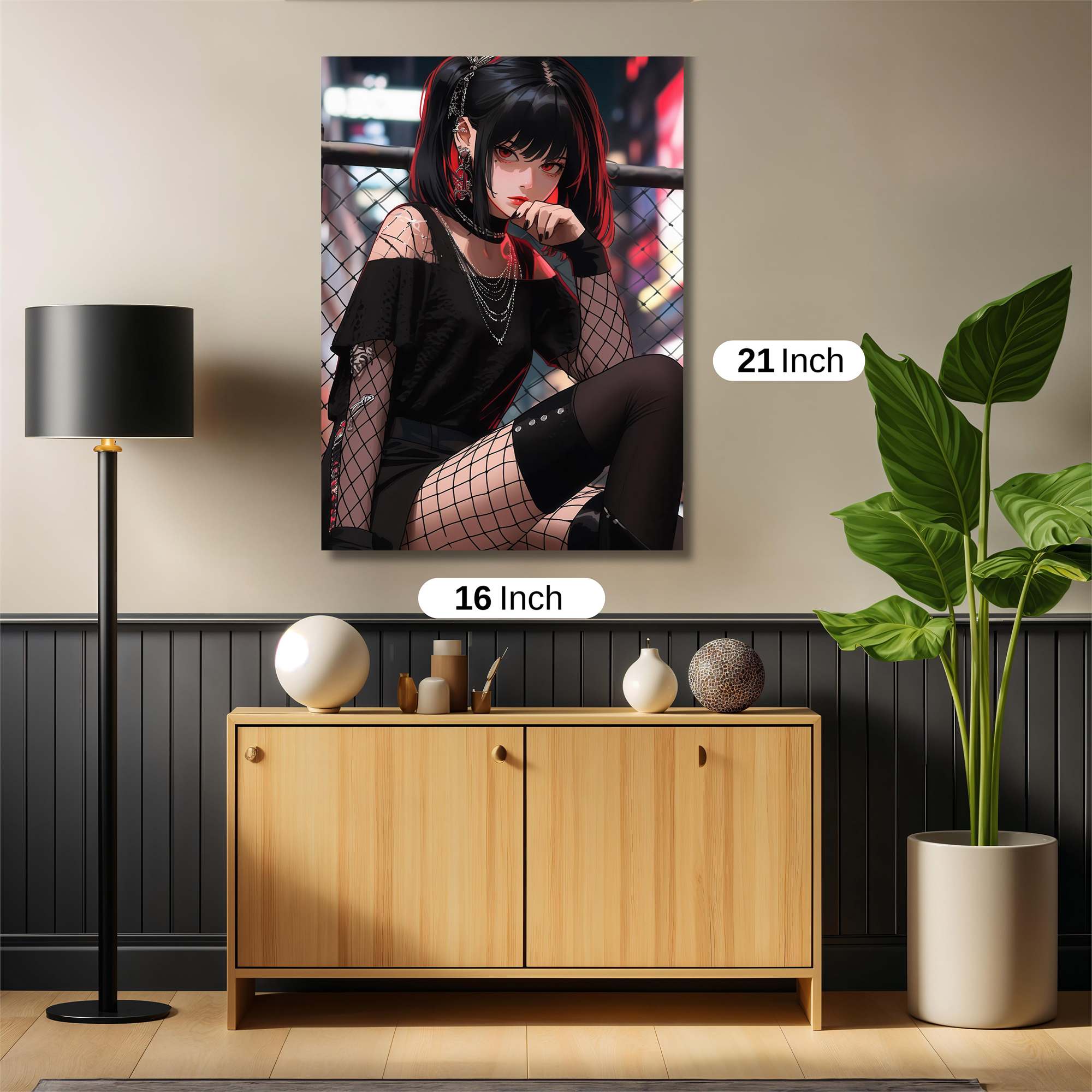 Cyber Rebel Safe Wall Magnetic / M