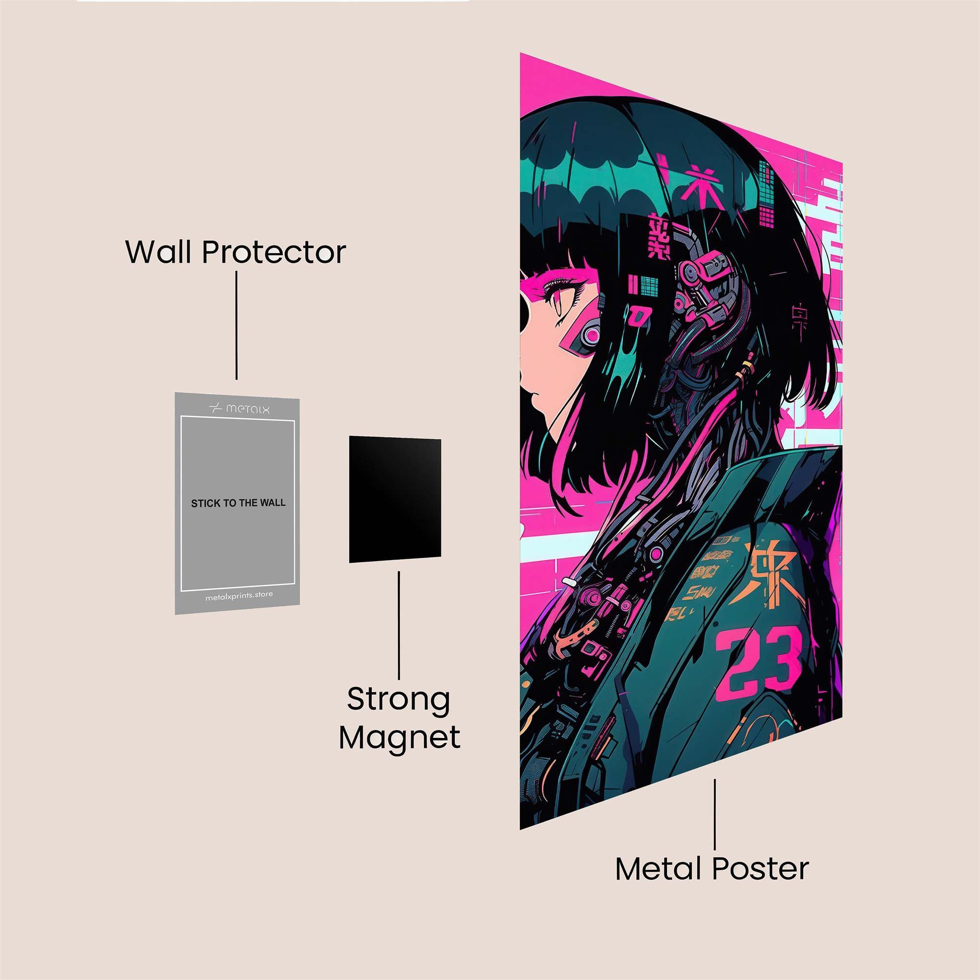 Cyberpunk Serenity Safe Wall Magnetic / M
