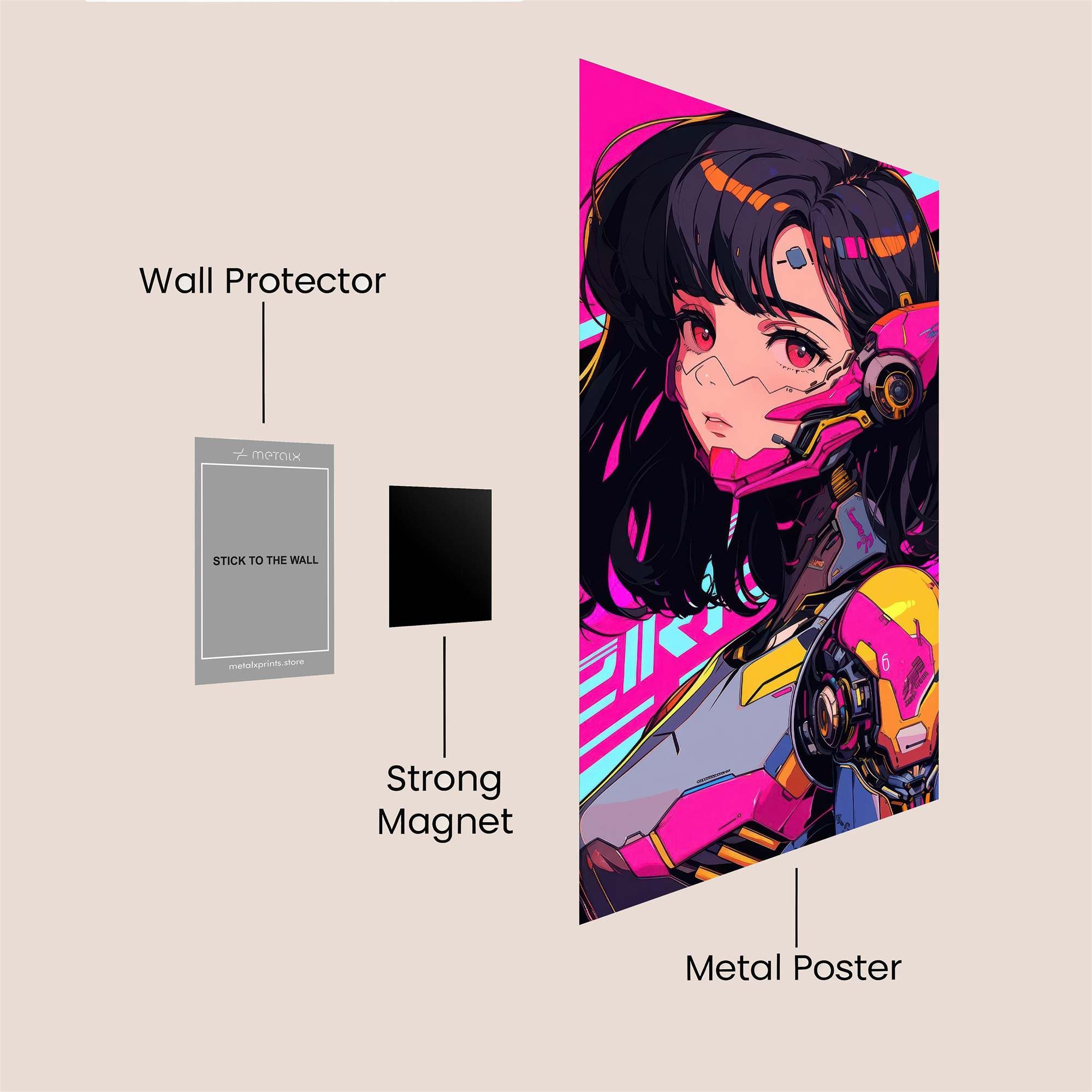 Reikon Radiant Safe Wall Magnetic / M