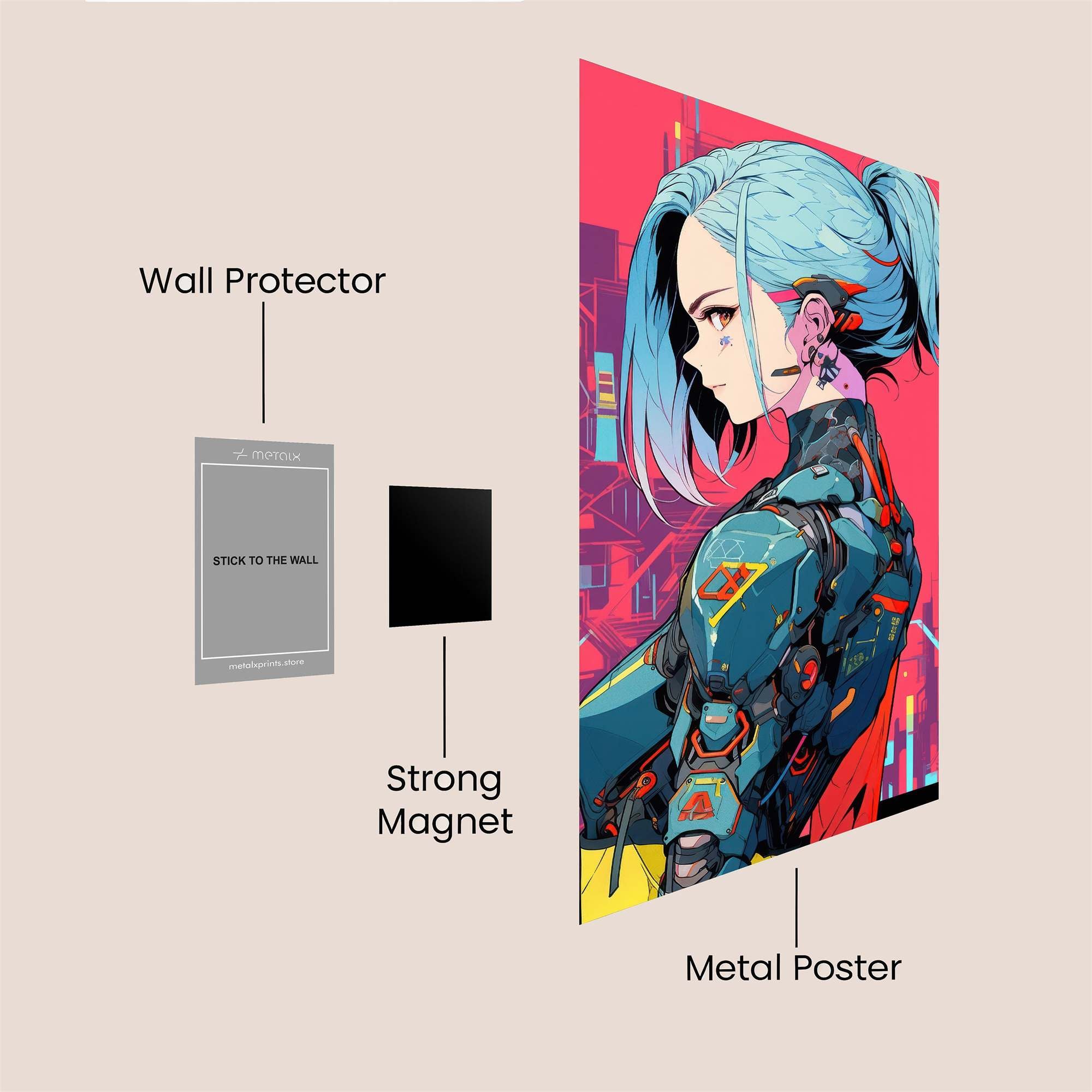 Cyberpunk Serenity Safe Wall Magnetic / M