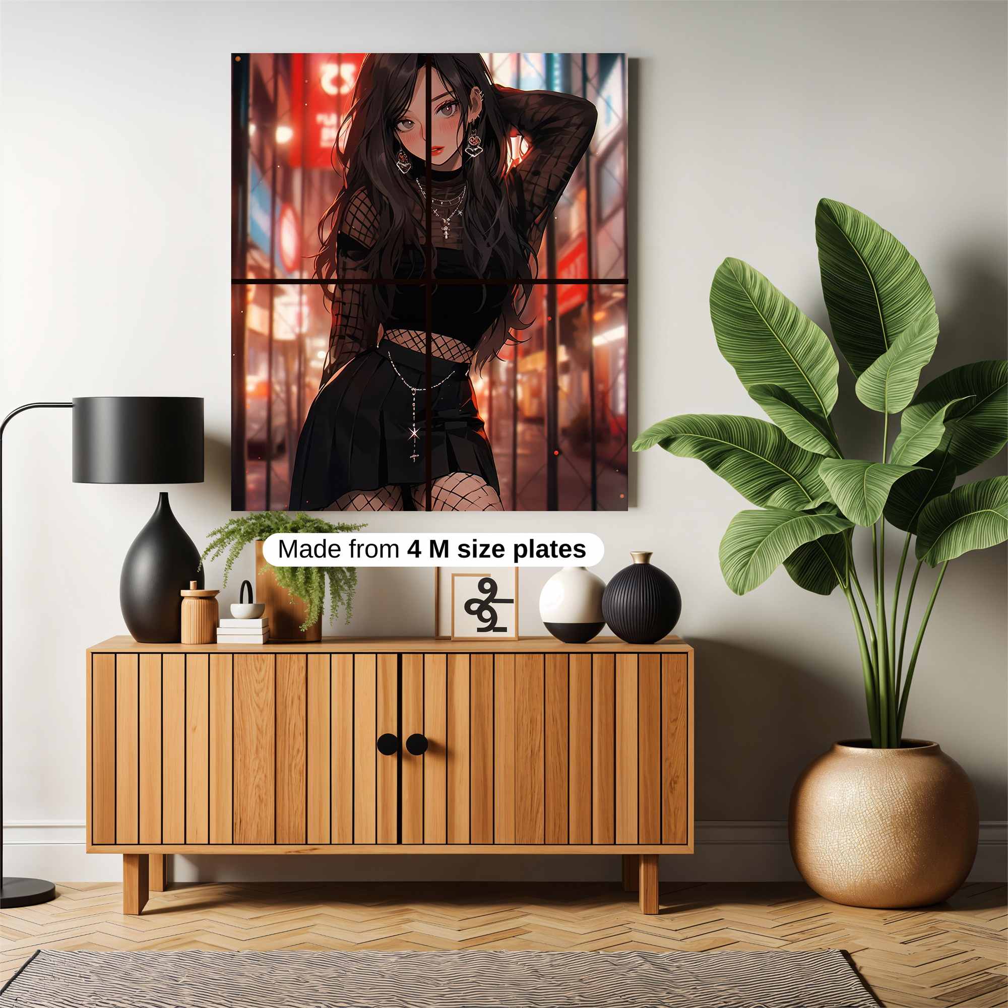 Neon Enigma Safe Wall Magnetic / M