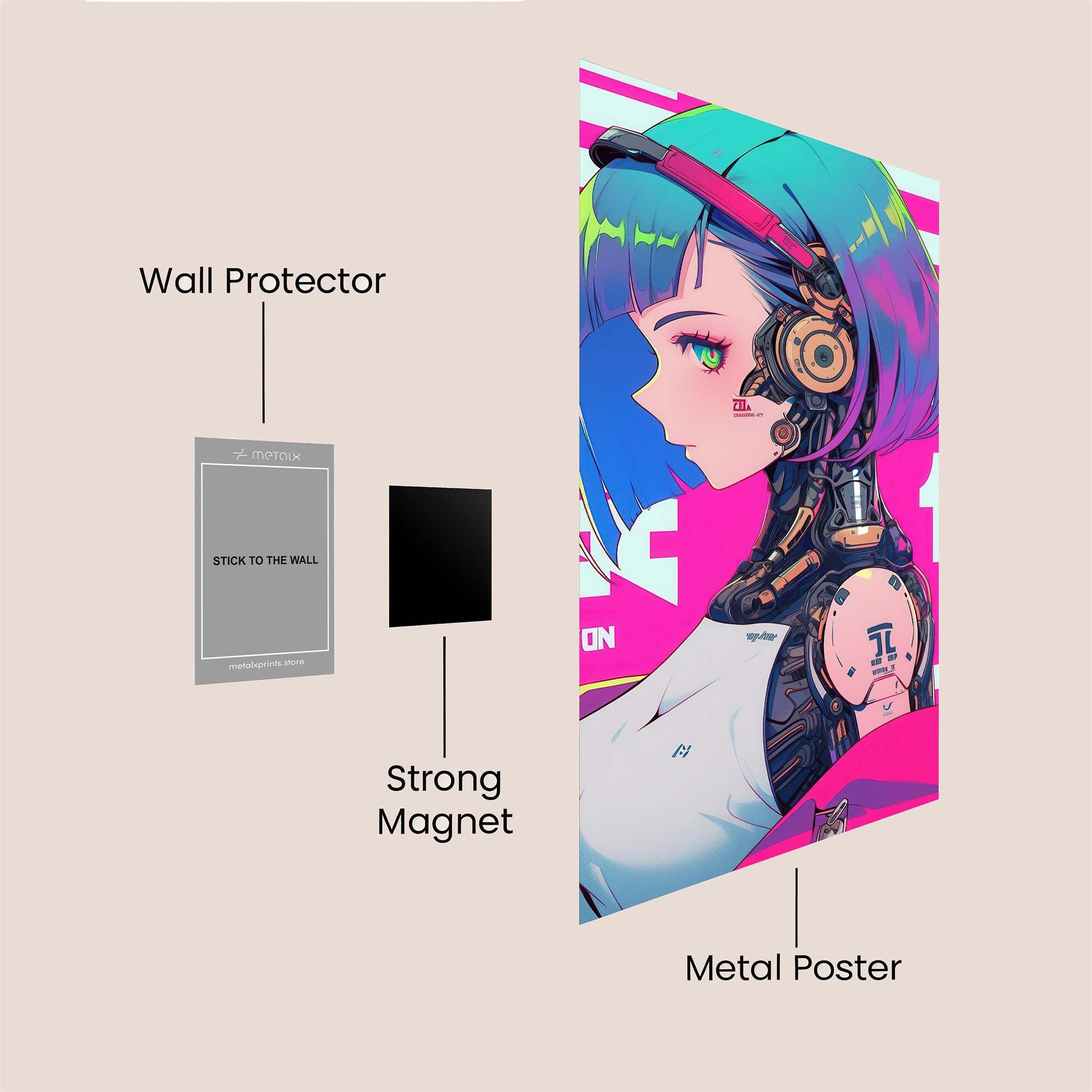 Cyberpunk Serenity Safe Wall Magnetic / M