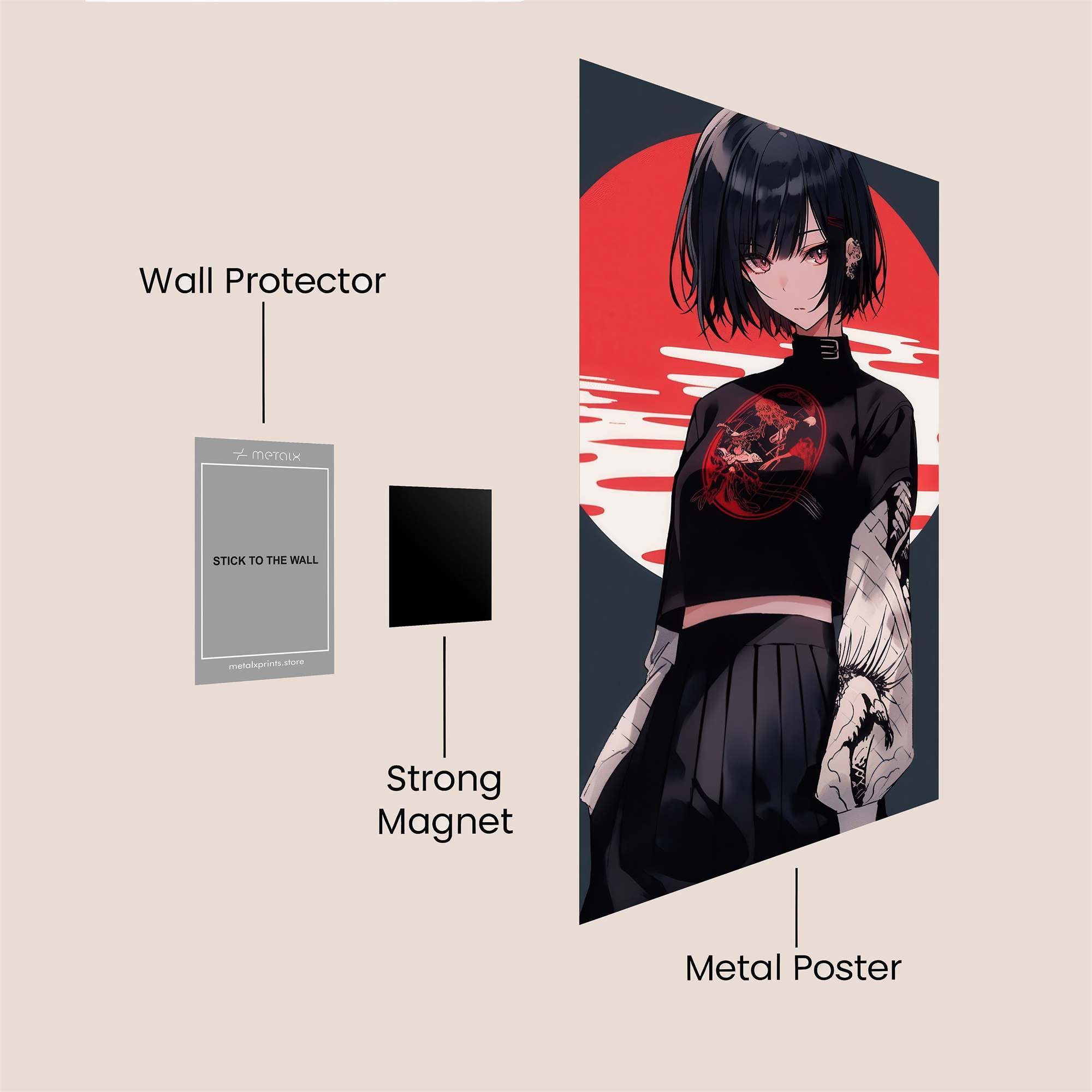 Raven Enigma Safe Wall Magnetic / M