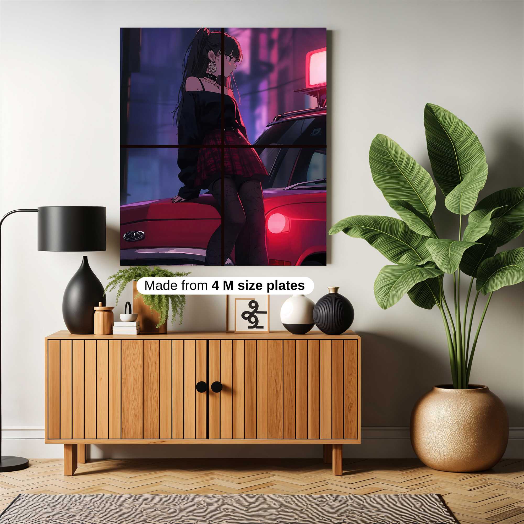 Neon Rebel Safe Wall Magnetic / M