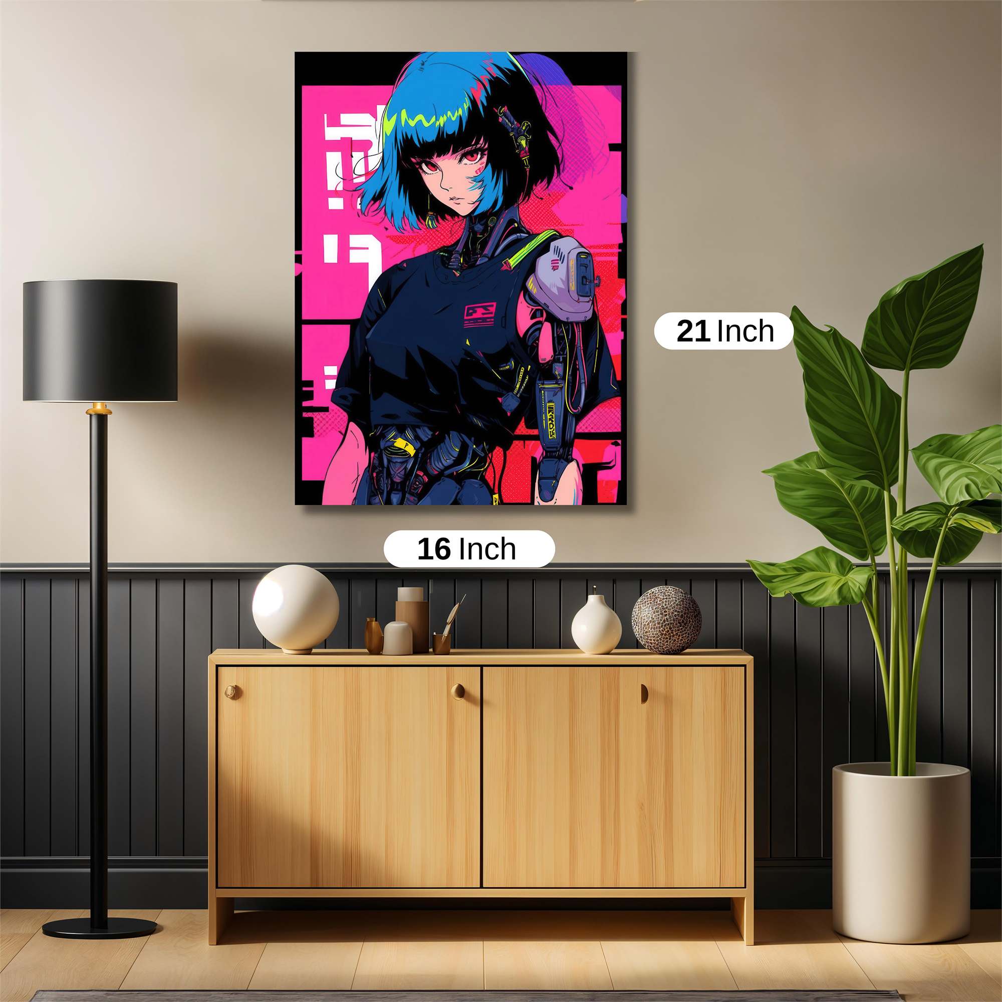 Cyberpunk Enigma Safe Wall Magnetic / M