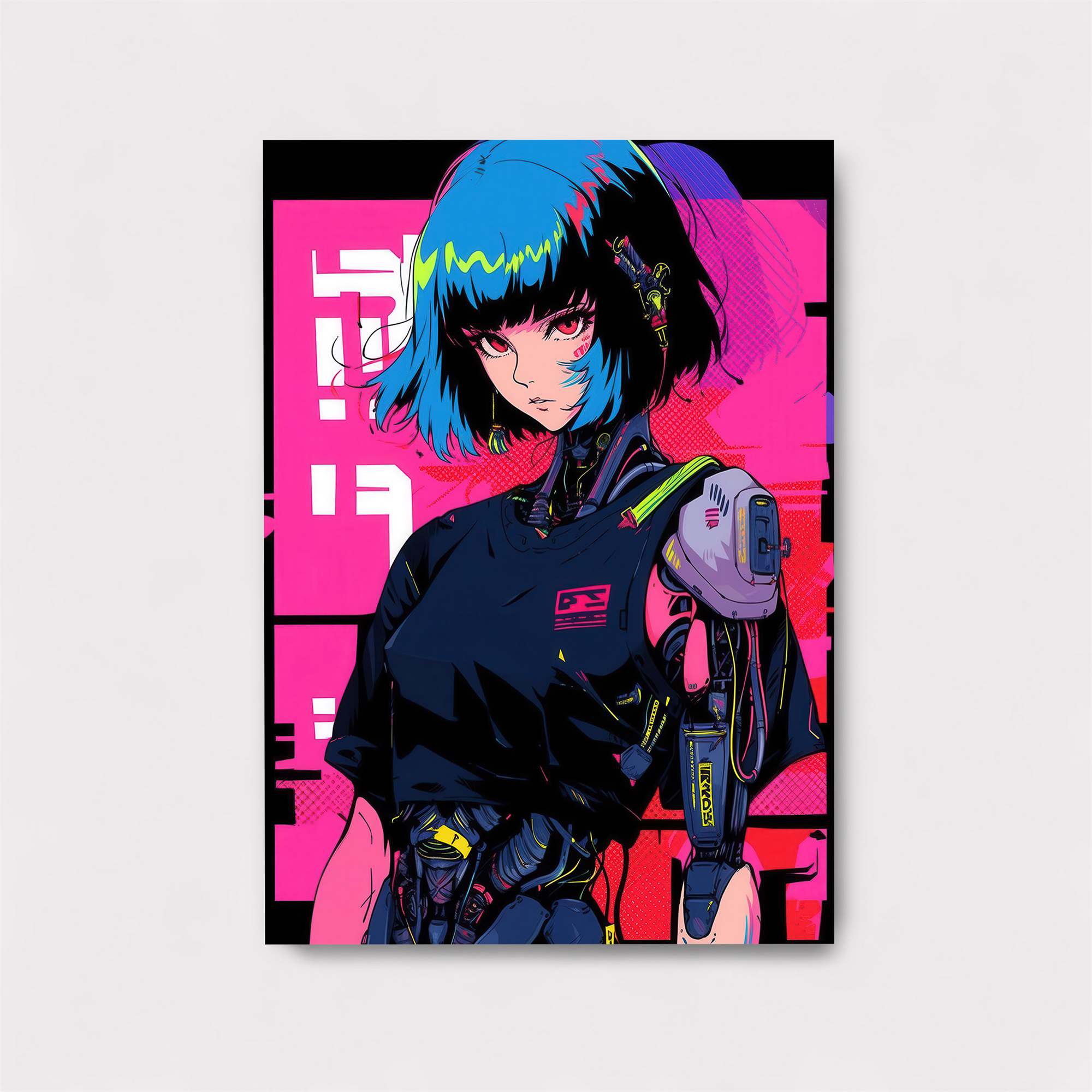 Cyberpunk Enigma Safe Wall Magnetic / M