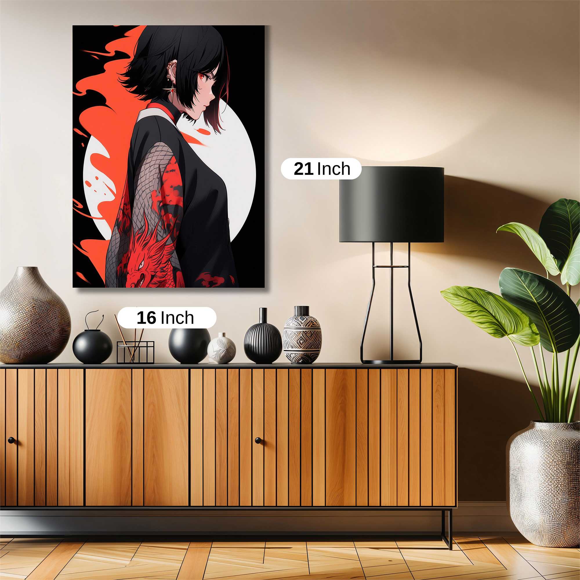 Dragon Serenity Safe Wall Magnetic / M