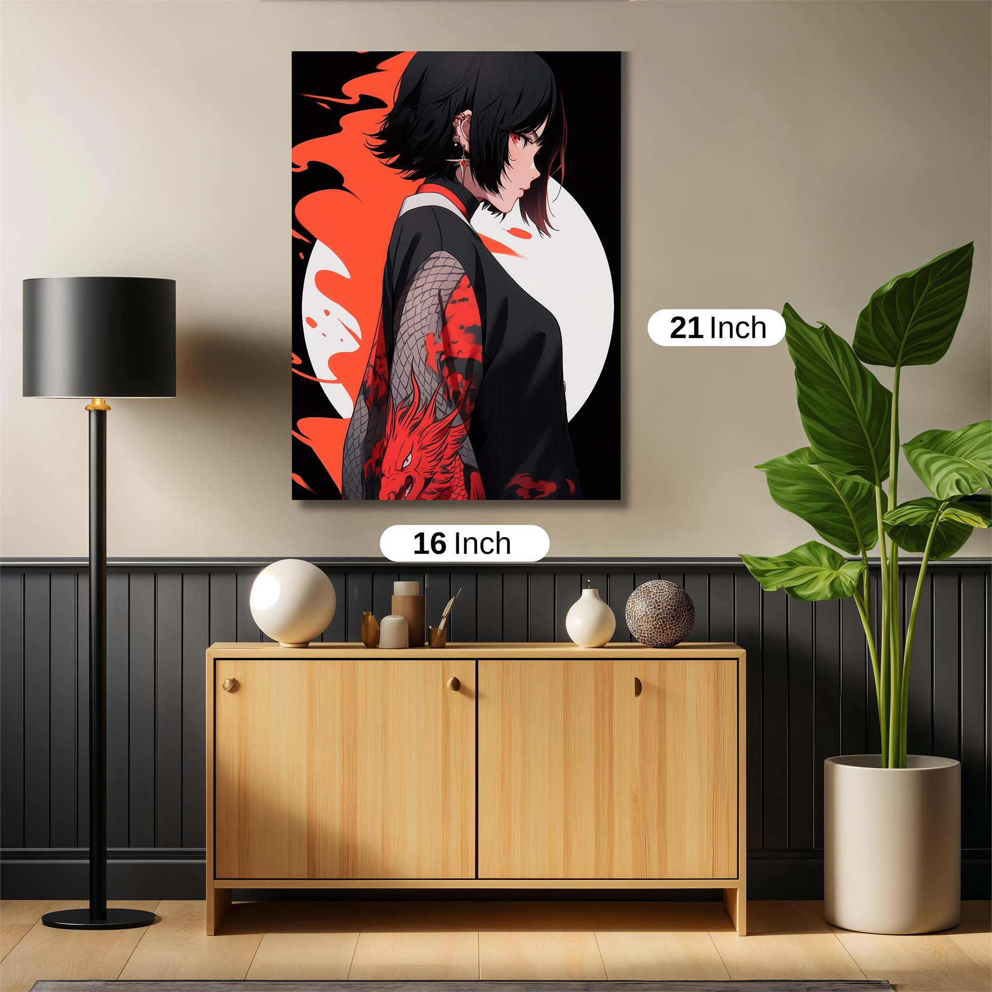 Dragon Serenity Safe Wall Magnetic / M