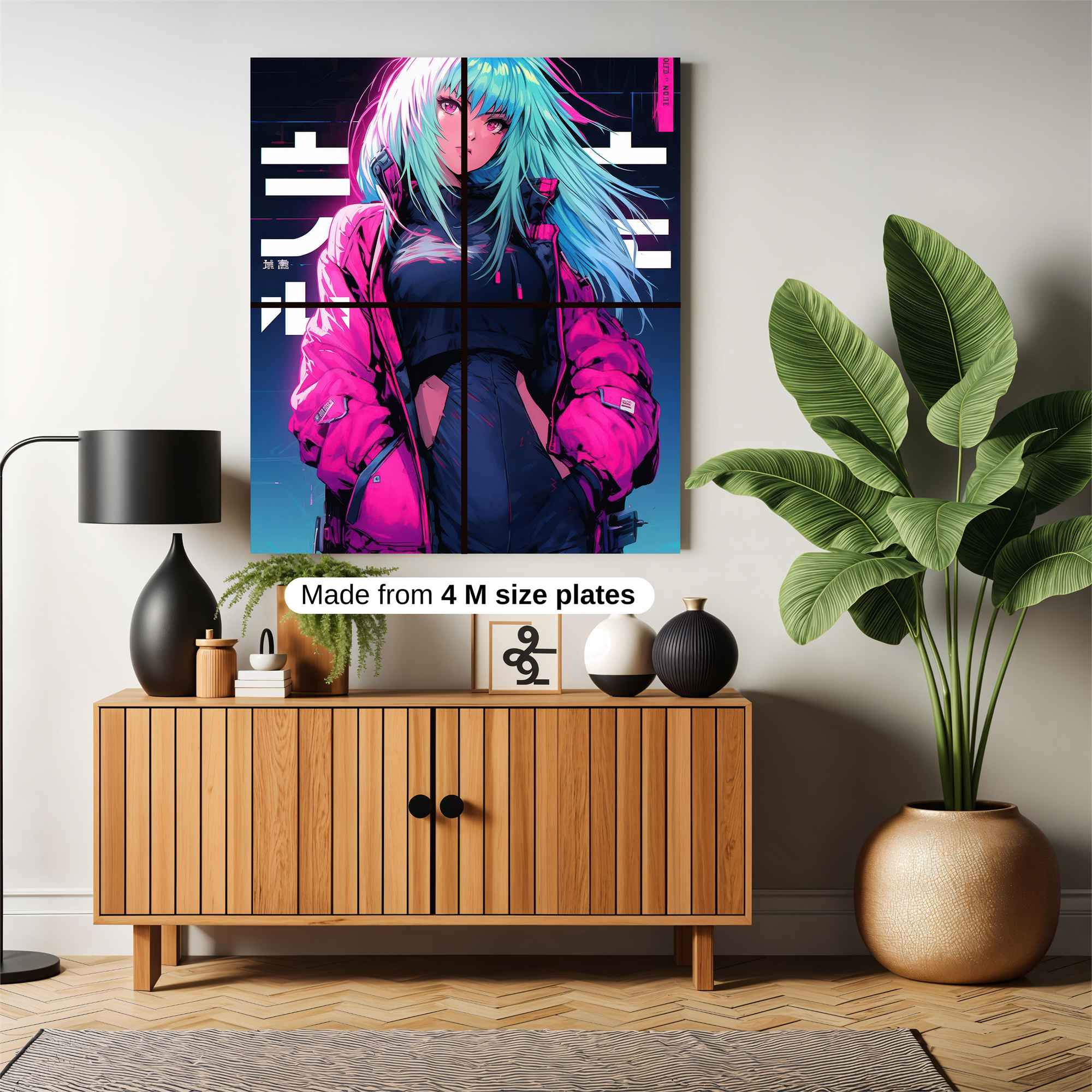 Cyber Enigma Safe Wall Magnetic / M