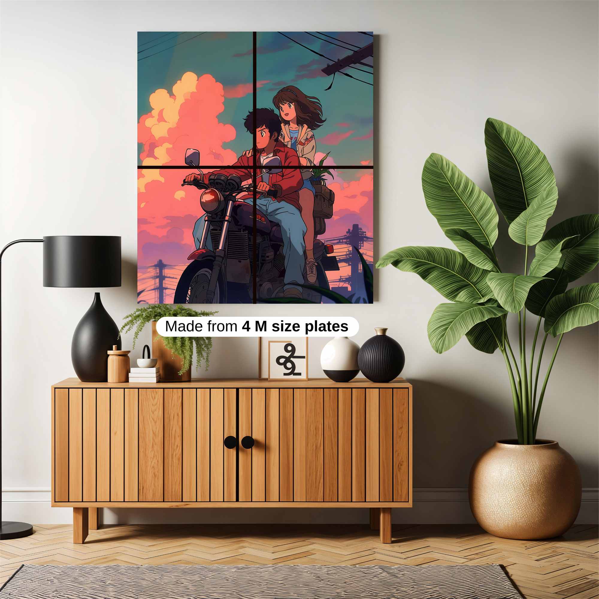 Sunset Serenade Safe Wall Magnetic / M
