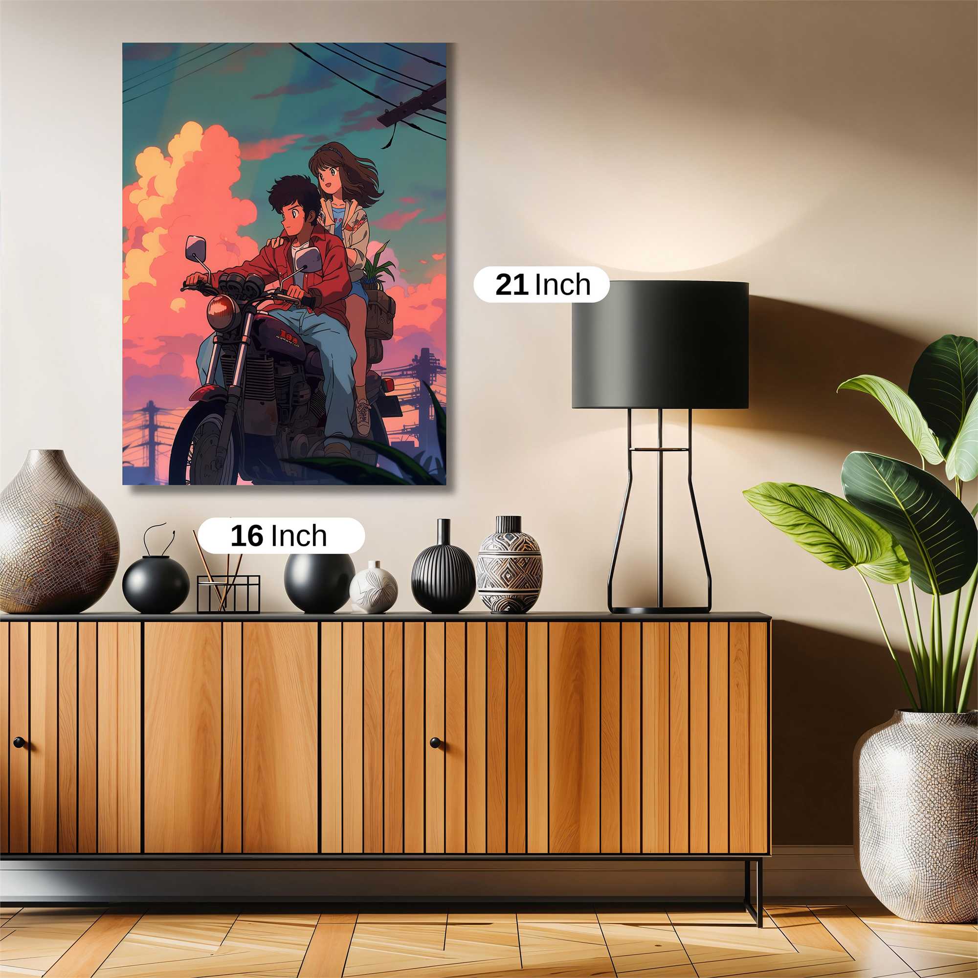 Sunset Serenade Safe Wall Magnetic / M