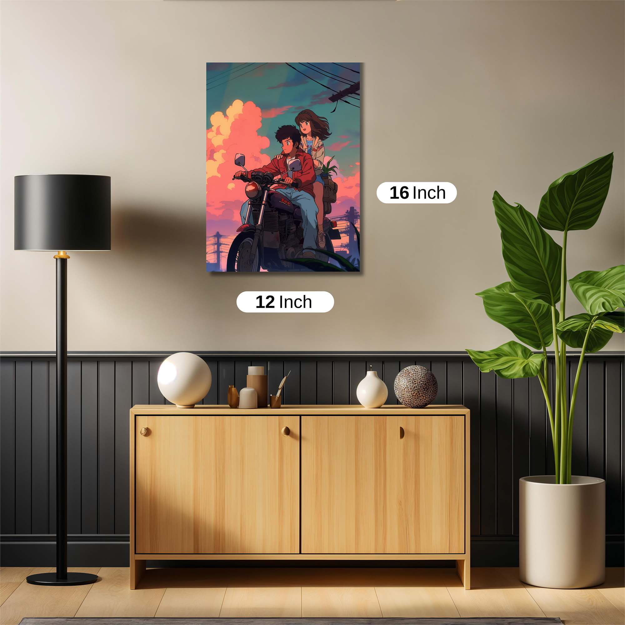 Sunset Serenade Safe Wall Magnetic / M