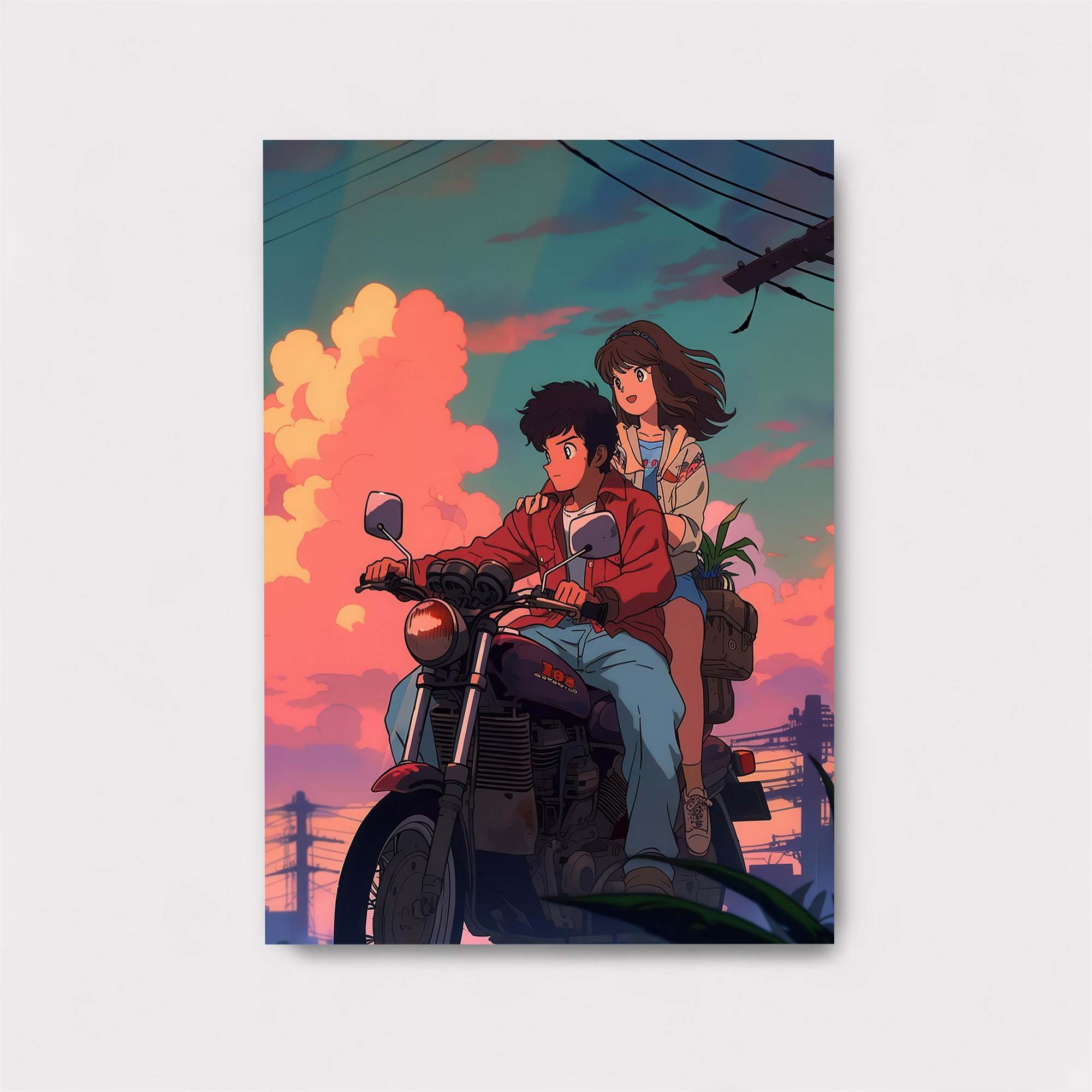 Sunset Serenade Safe Wall Magnetic / M