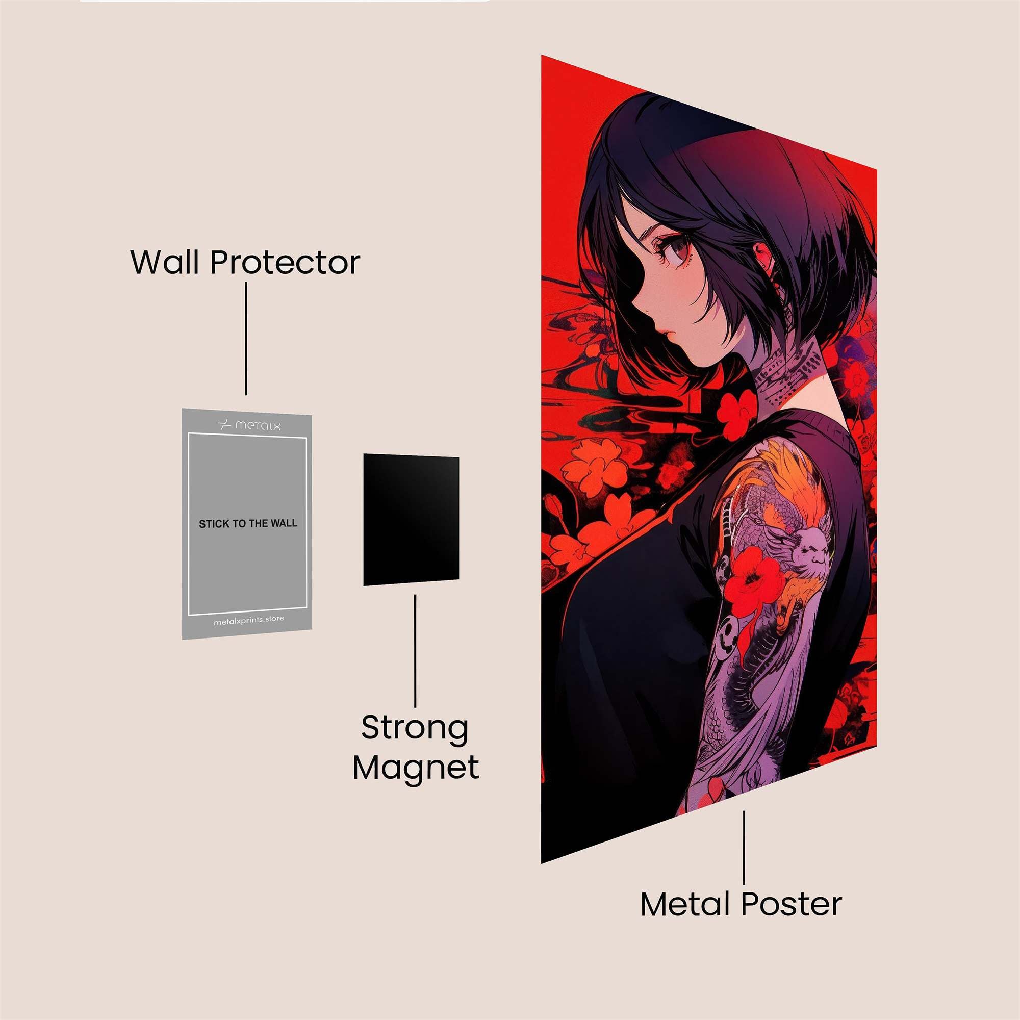 Dragon Serenity Safe Wall Magnetic / M